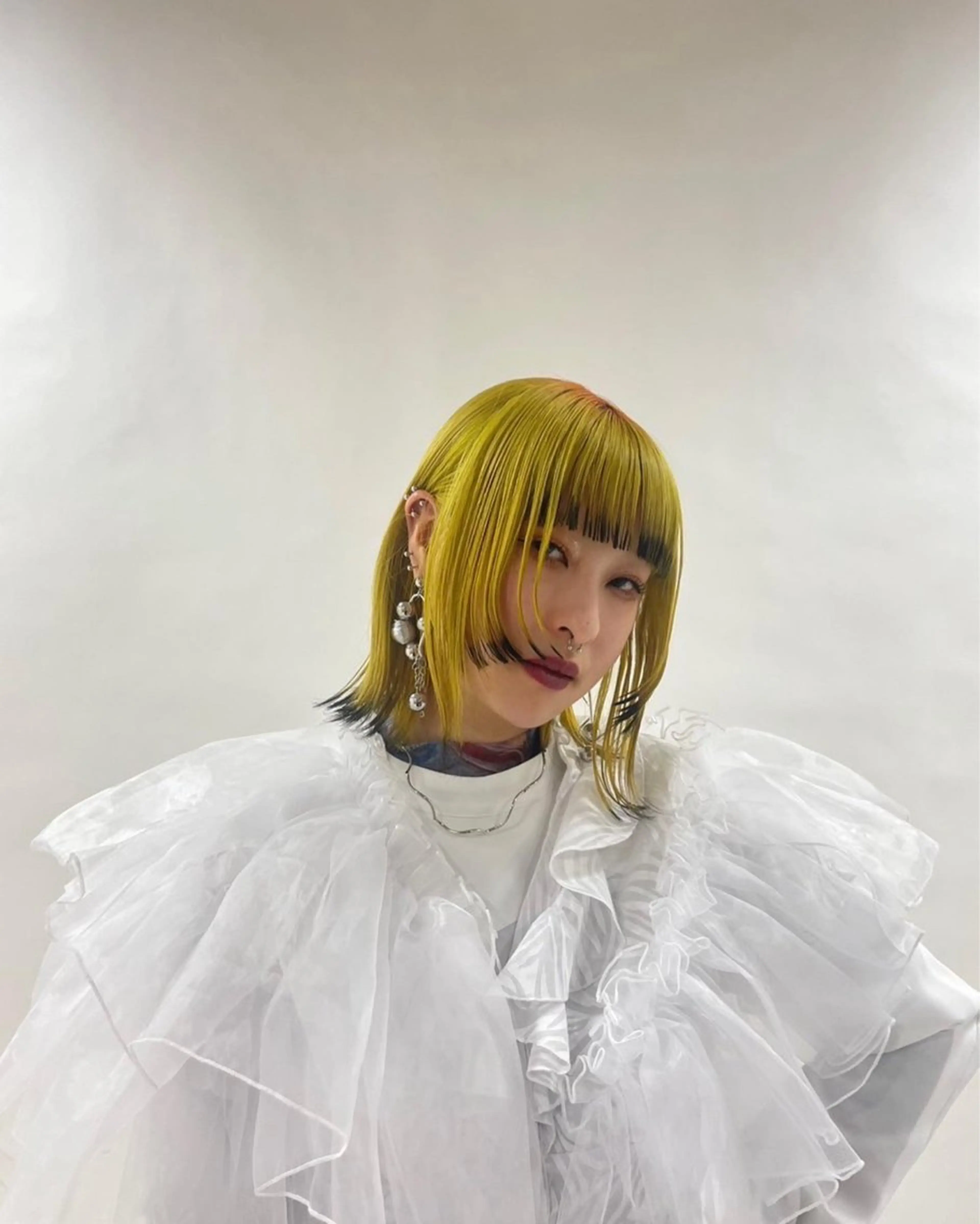 ミディアム カラー 似合わせパーマ/ メンズパーマ/しゅうのヘアスタイル