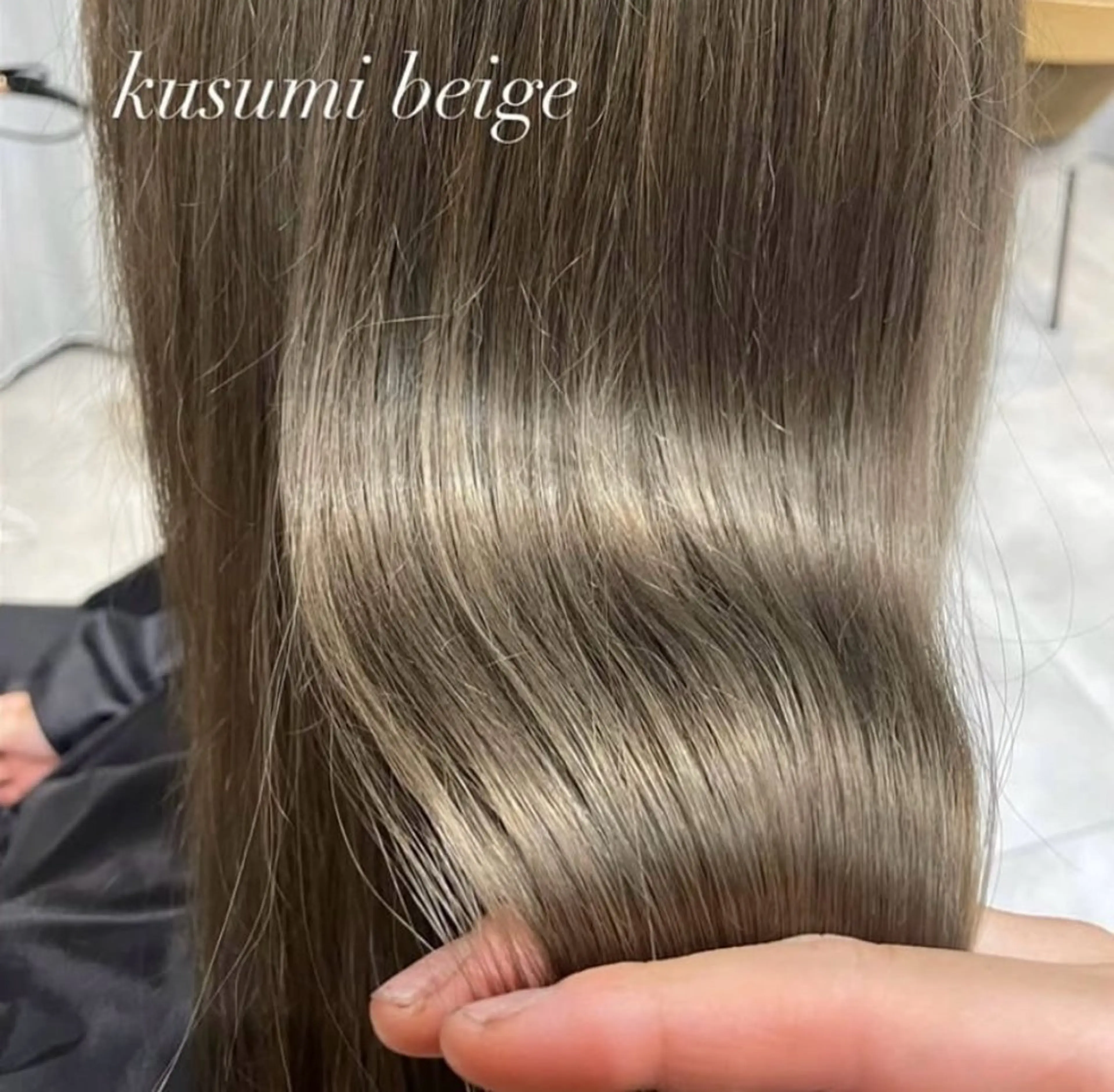 セミロング カラー オリーブカラー 似合わせカット 似合わせカット特化⌇ カラー⌇妃菜🎀のヘアスタイル