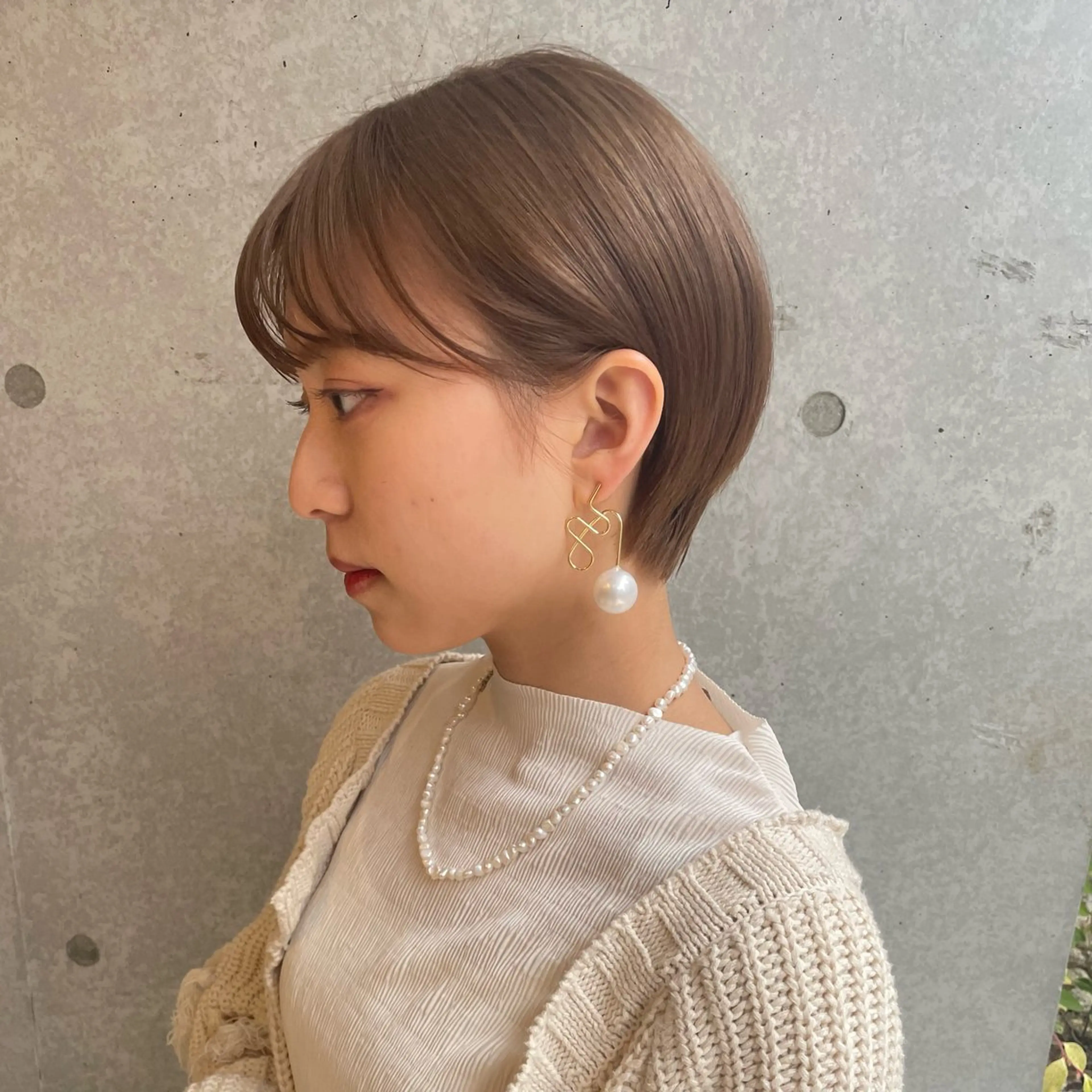 ショート カラー メンズ カット トリートメント 🦋髪質改善 今宮梨沙🦋のヘアスタイル