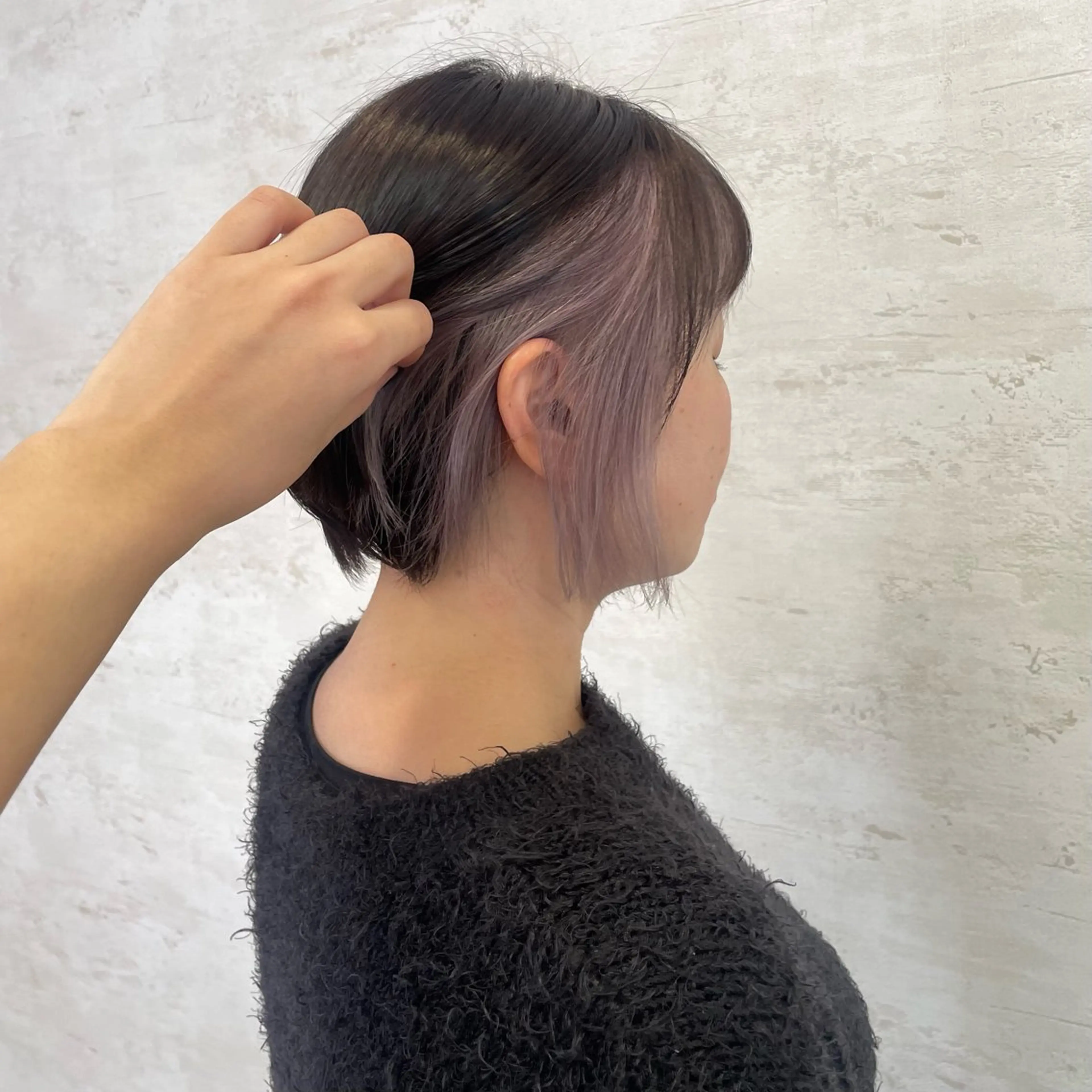 ショート カラー ヘアカラー ゆい/メンズカット /レイヤーカットのヘアスタイル