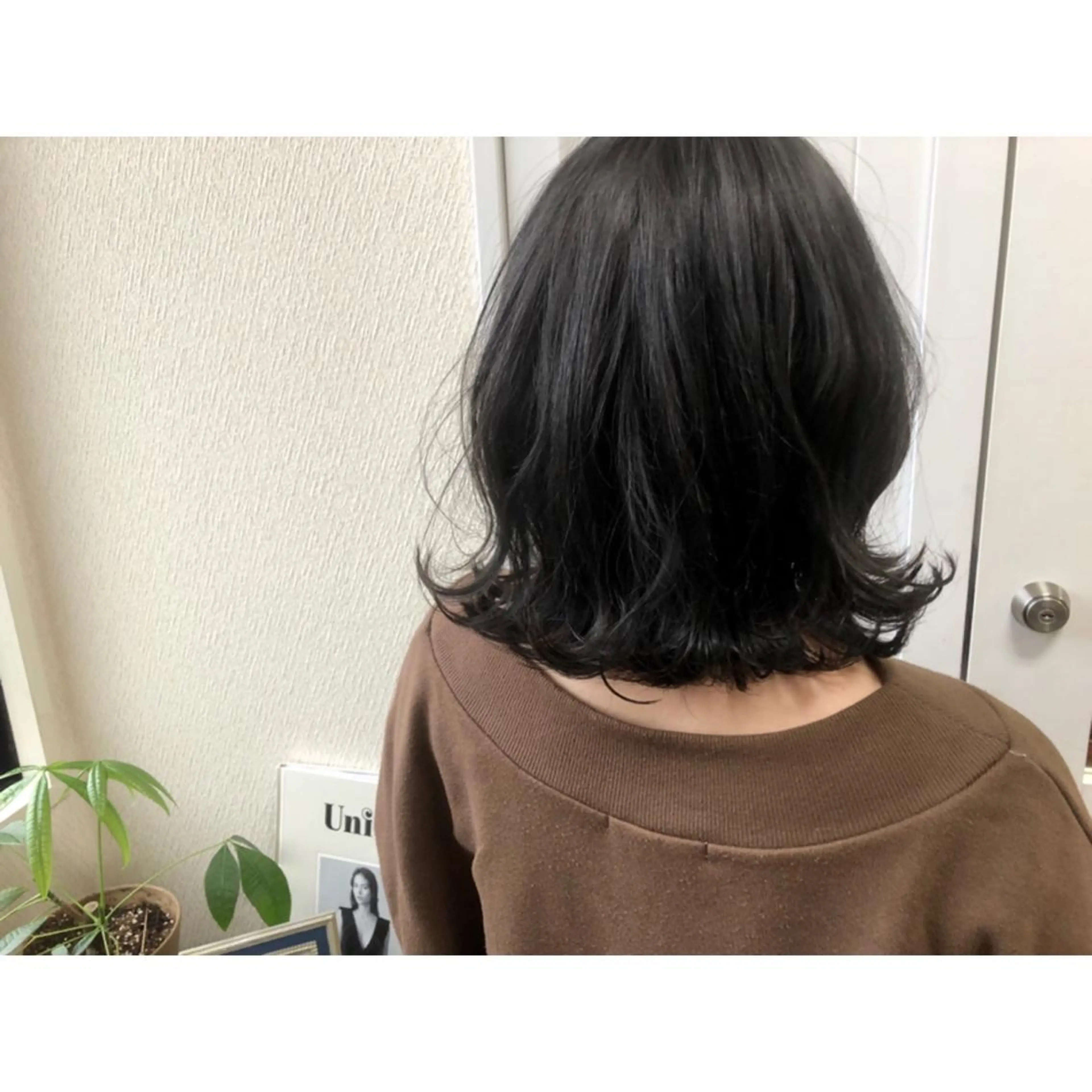 ミディアム カラー 透明感カラー グレージュ オリーブグレージュ オリーブグレー 江上拓郎/ショート /酸性ストレートのヘアスタイル