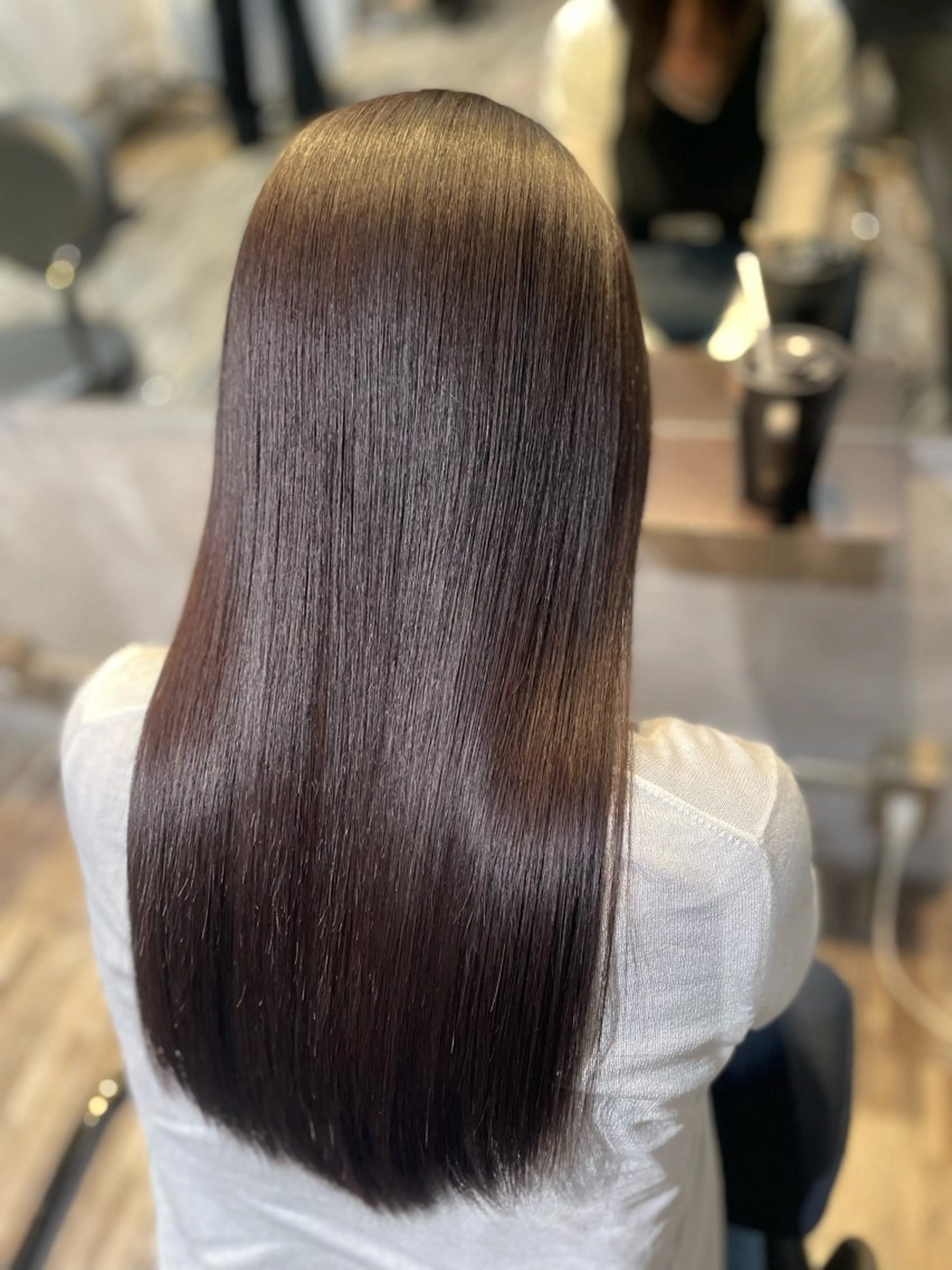 ロング ヘアカラー 縮毛矯正 トリートメント ENORE所属・表参道/美髪髪質改善 中川まさきのヘアスタイル