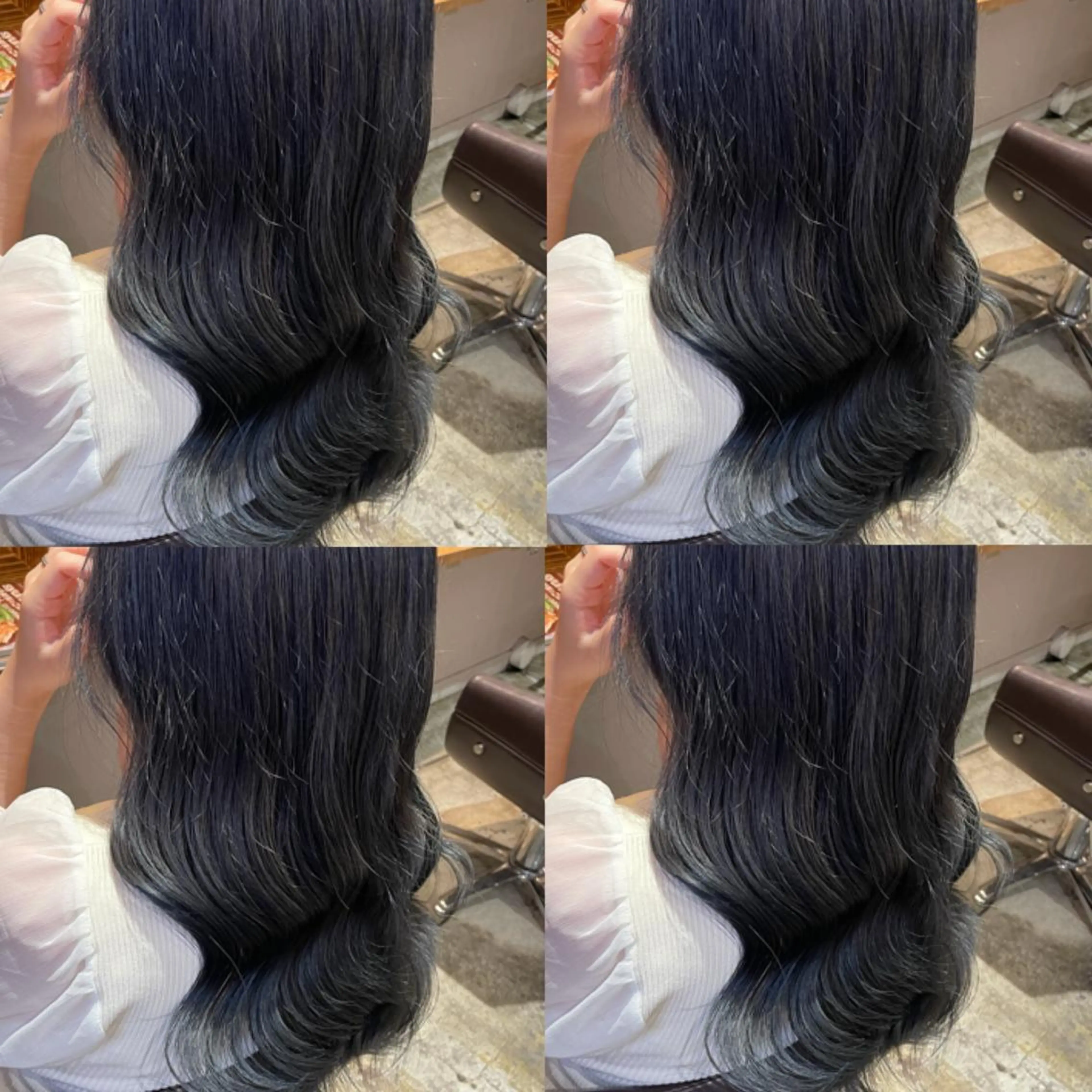 ミディアム カラー Minami. 🩵 再現性特化ヘアのヘアスタイル