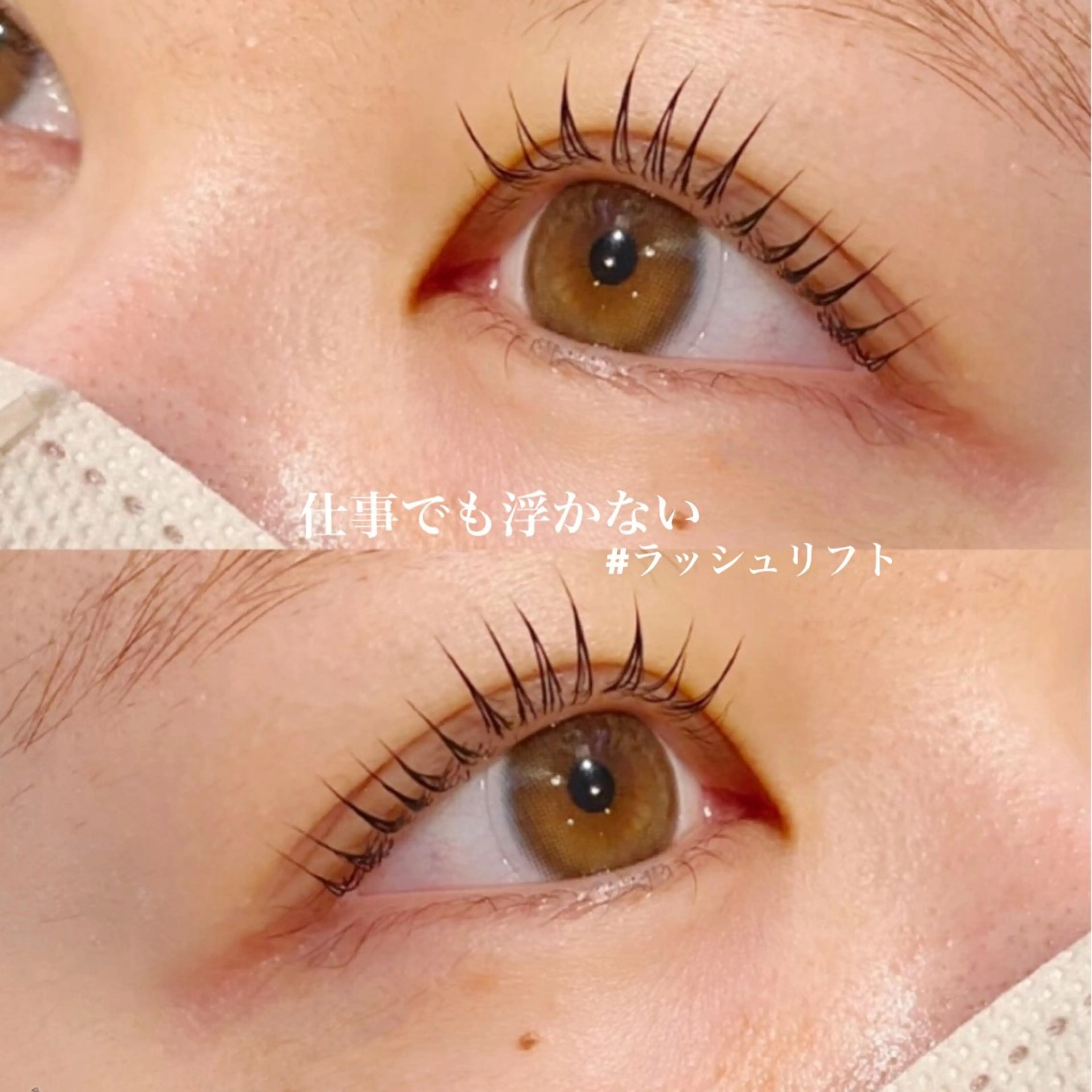 【限定価格】✨人気No.1✨まつ毛パーマorパリジェンヌ➕高濃度トリートメント付きの写真