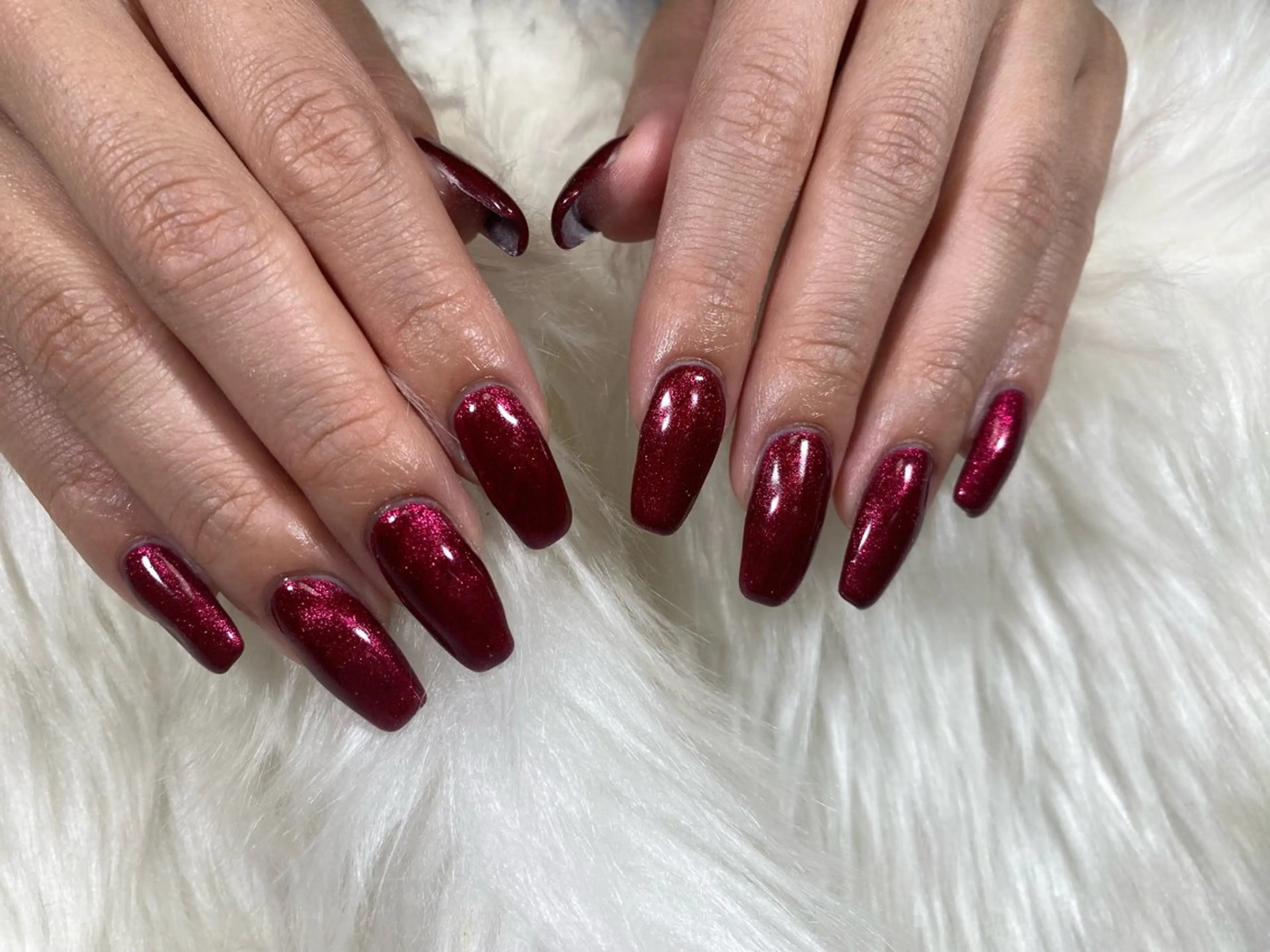 【オフあり】チップ長さ出し10本＋ワンカラーの写真