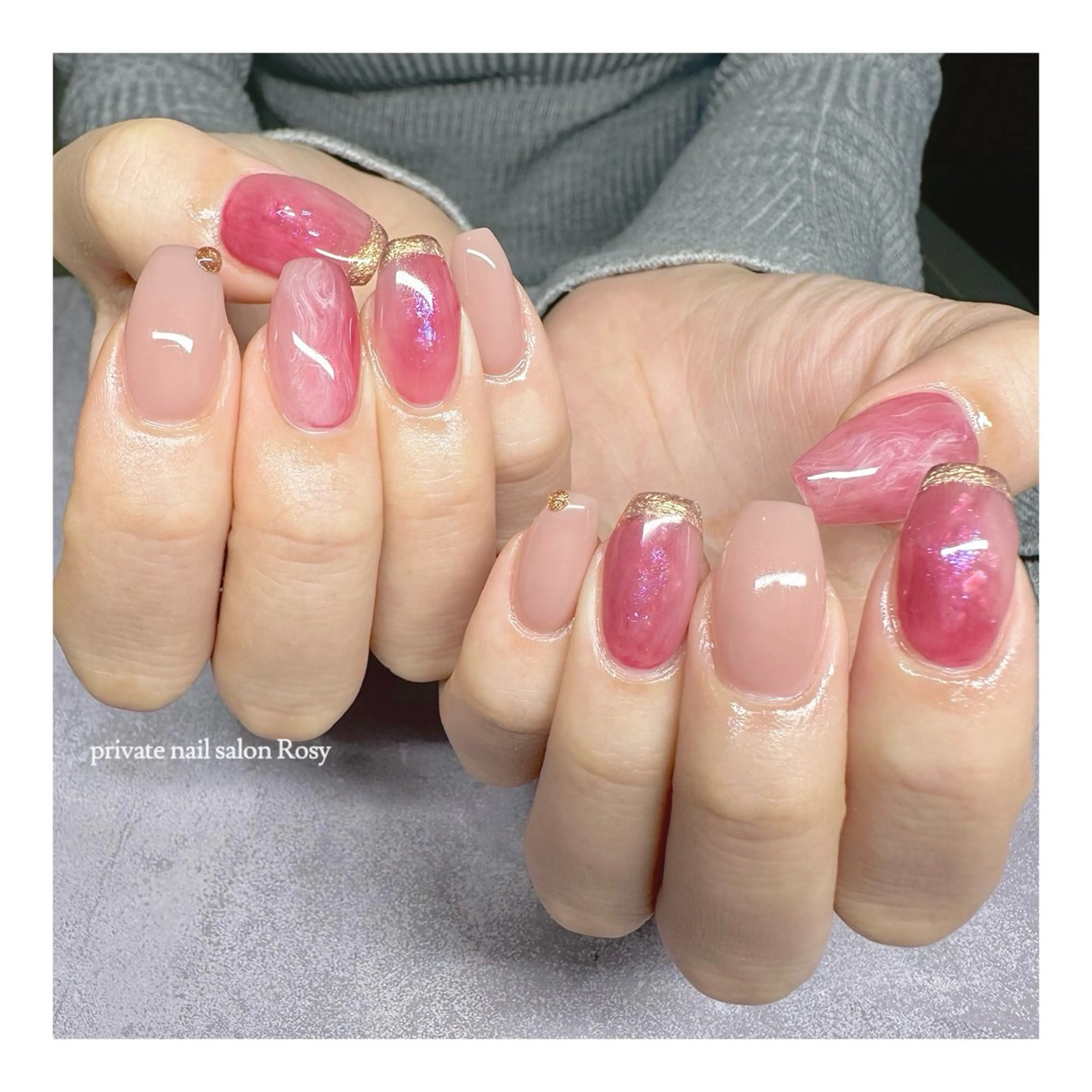 ネイル 🌹 𝕄𝕒𝕚のネイルデザイン