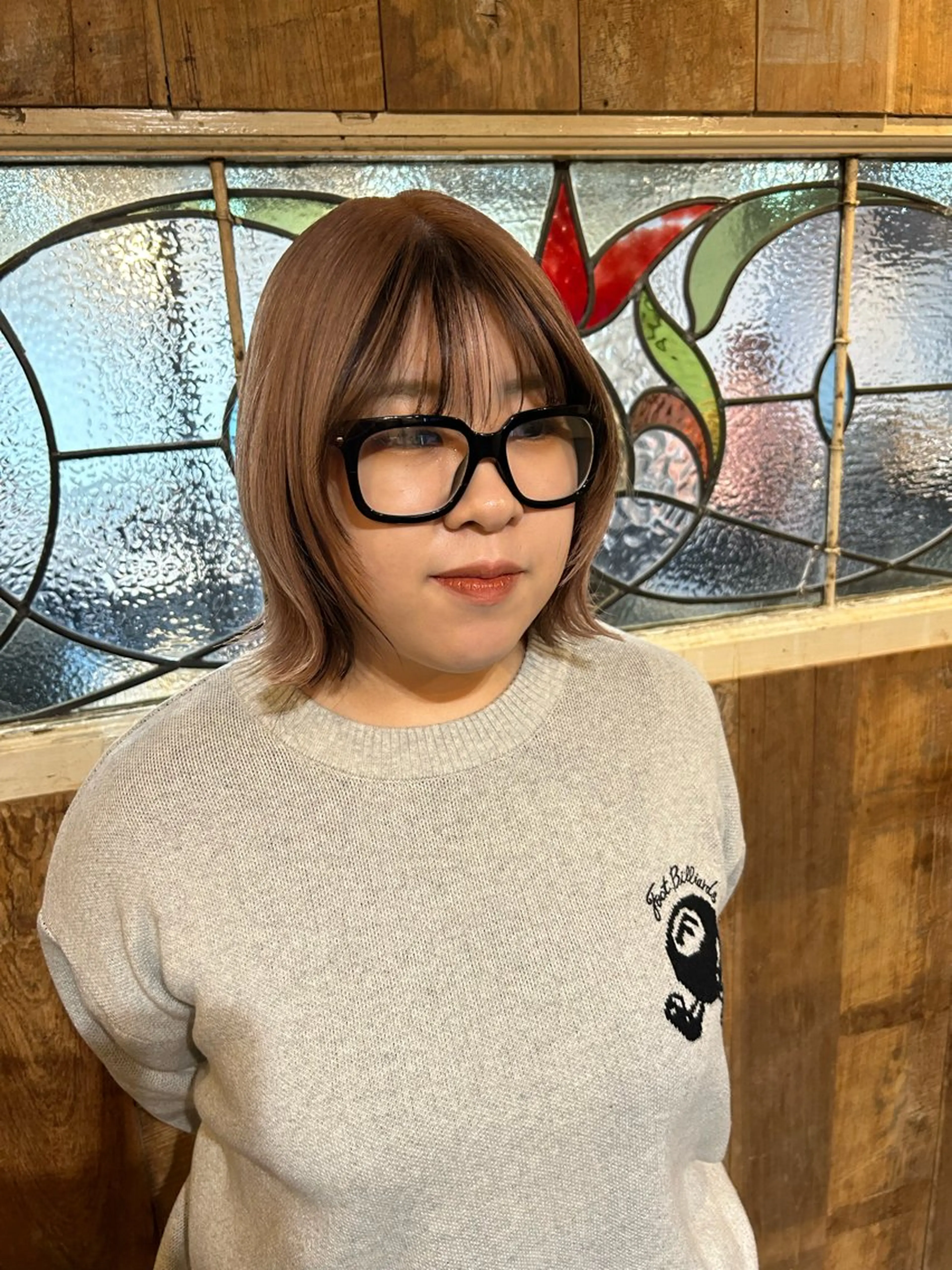 ミディアム ヘアカラー ハイトーン/ブリーチ 🧁soraのヘアスタイル