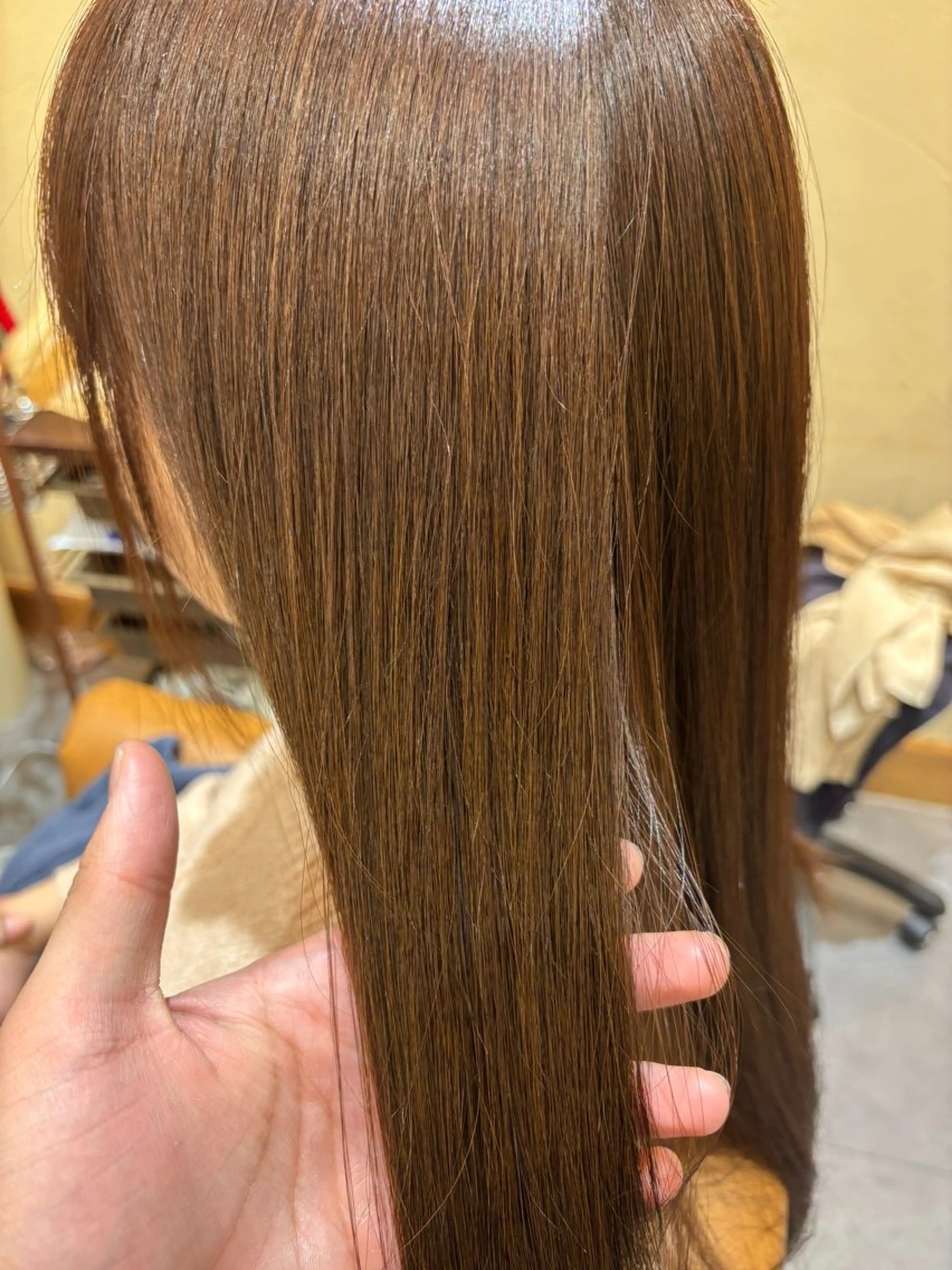 ロング カラー 川合 泰世のヘアスタイル