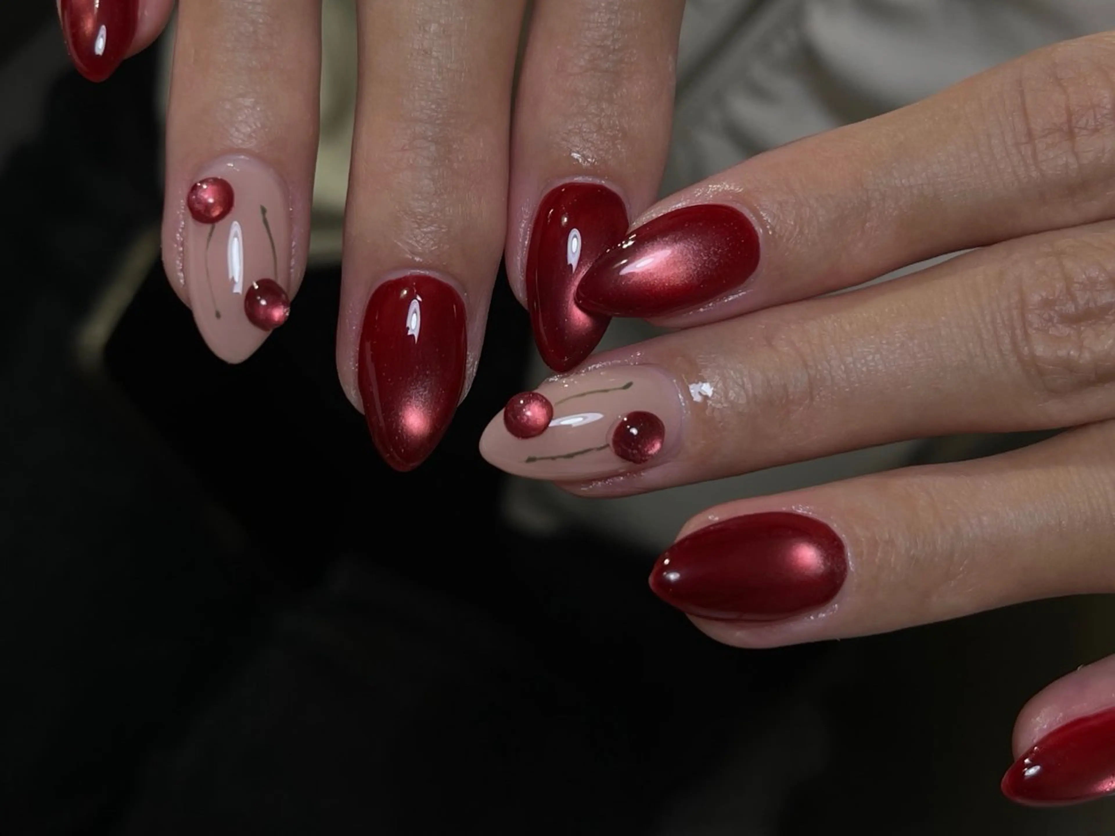 ネイル ハンドネイル ハンドケア nail salon kukuna所属・ワンホン/韓国 nail 大阪アメ村のネイルデザイン