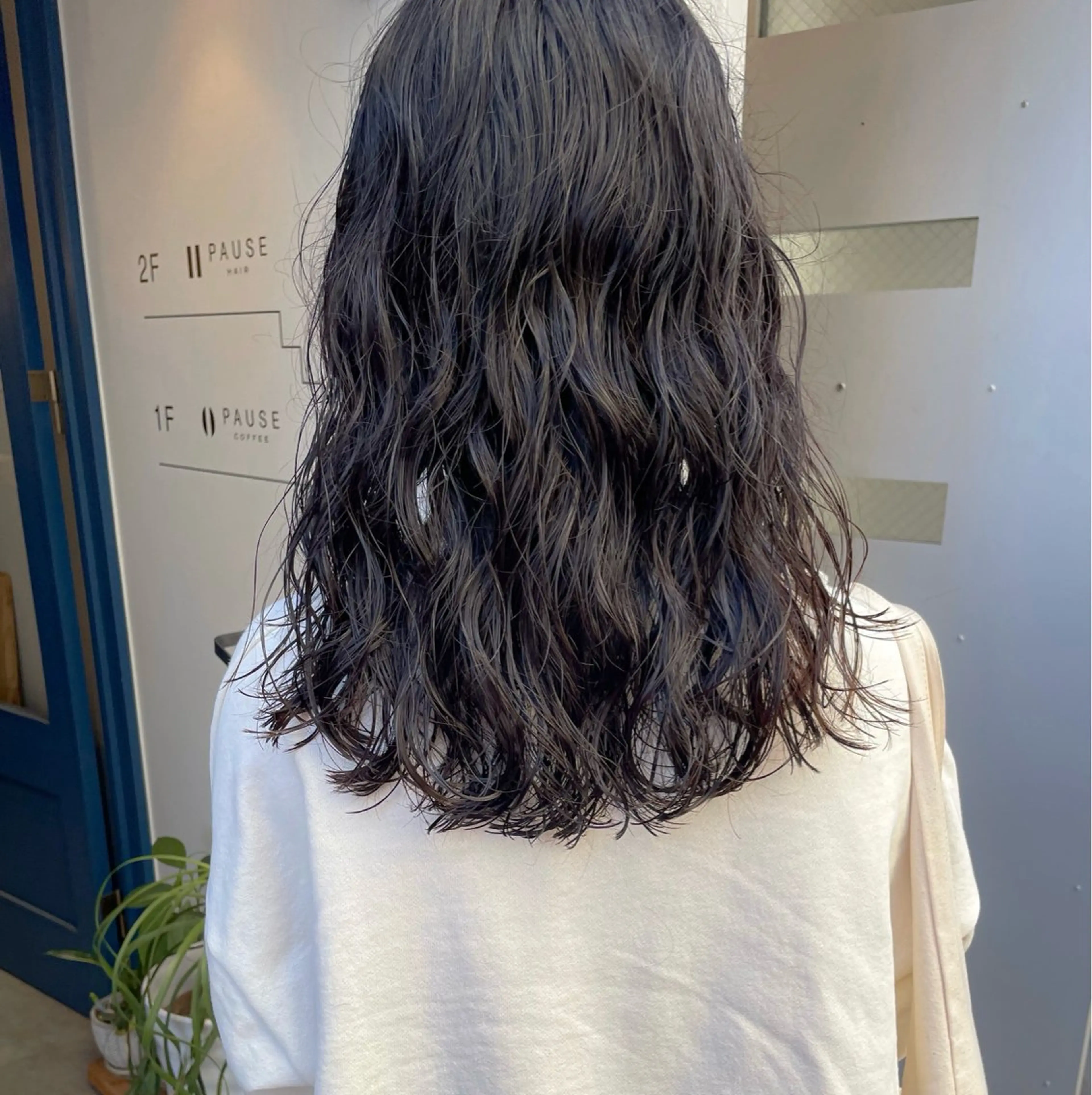 ロング カット パーマ メイ🩰 梅田/お呼ばれヘアのヘアスタイル