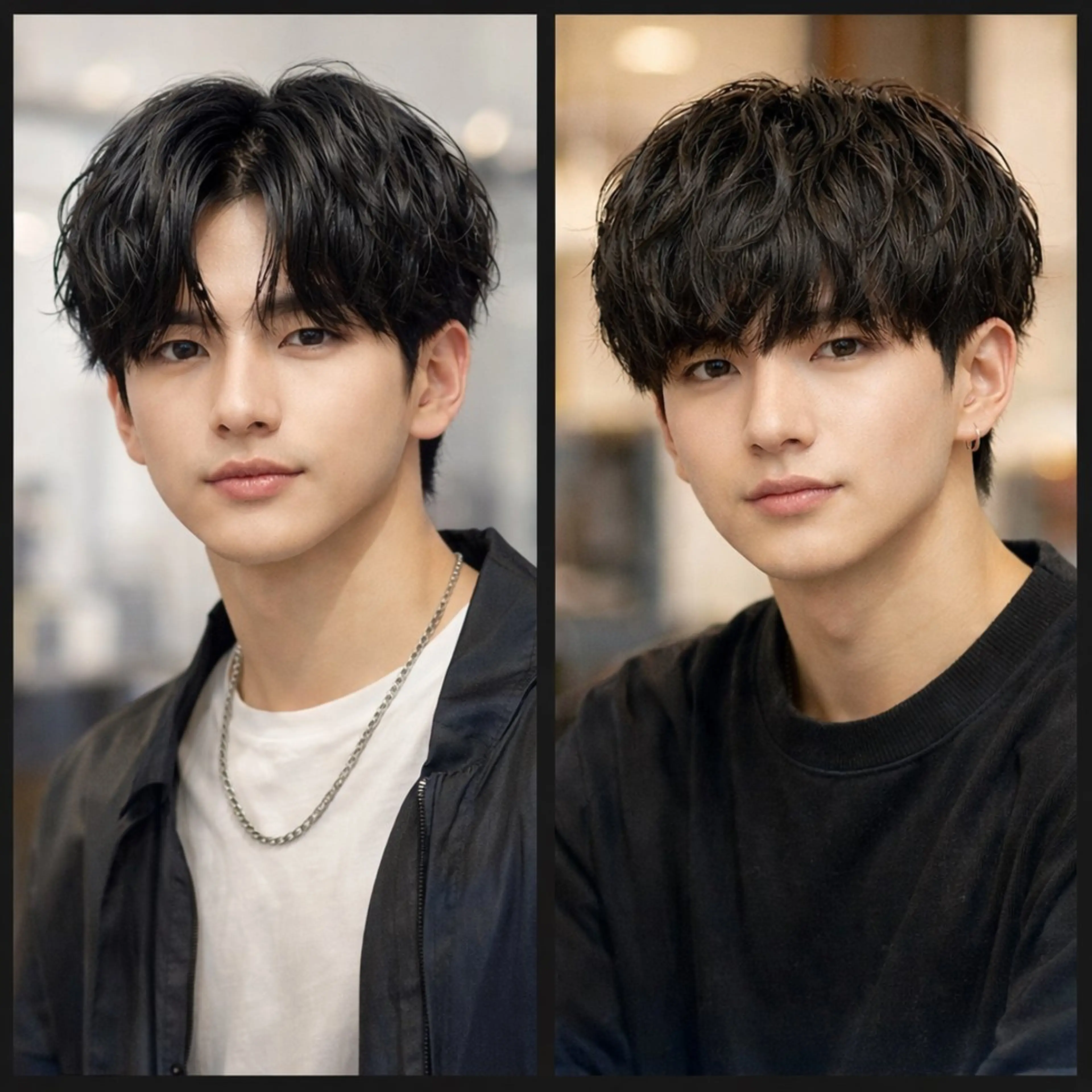 【U40撮影限定メニュー📷】メンズカット＋コスメパーマ＋炭酸泉の写真