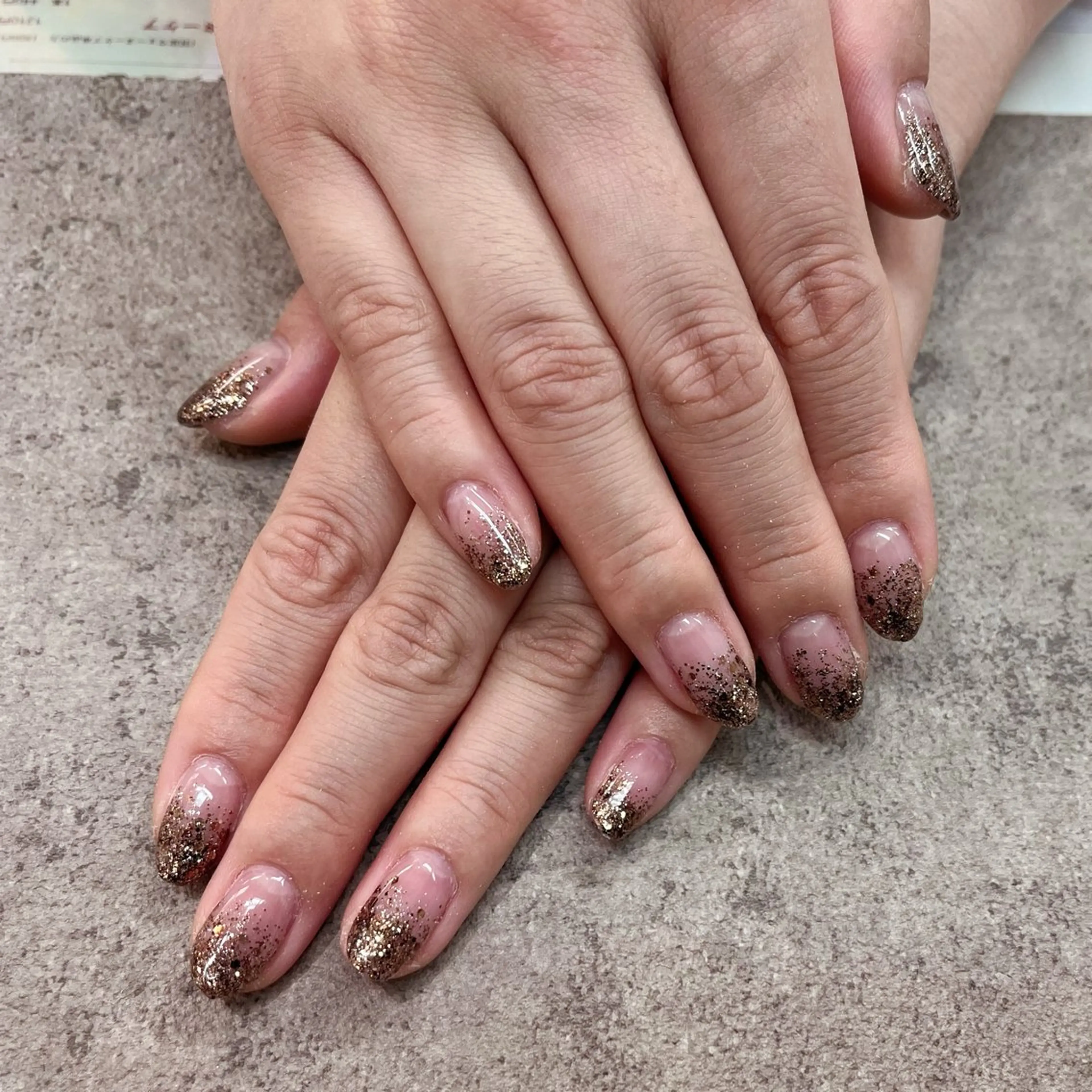 ネイル ラメ(グリッター) Nail Buzz 宮木のネイルデザイン