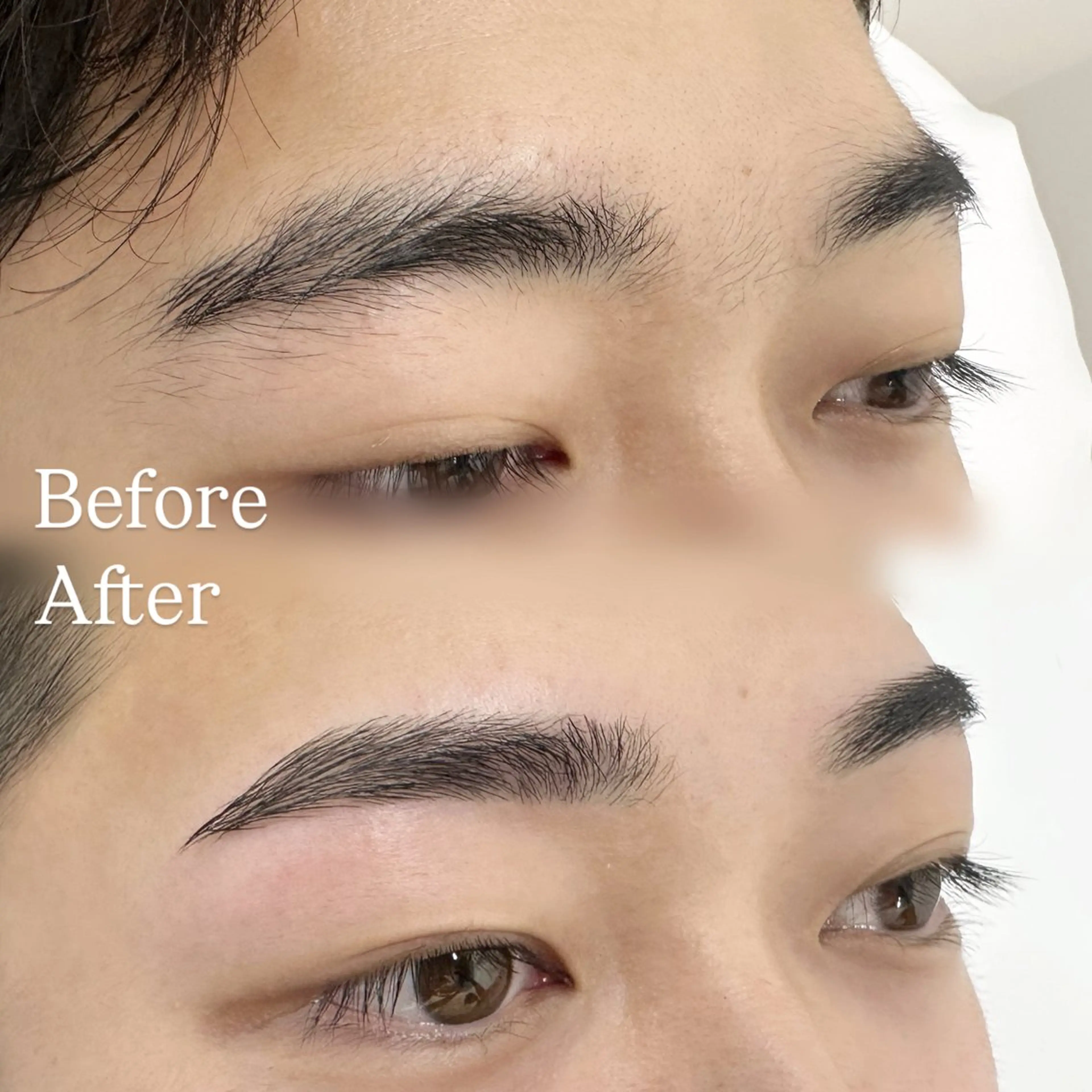 《ナチュラル眉🌱》美眉アイブロウWAX＋間引き (メイク込) ¥5000の写真