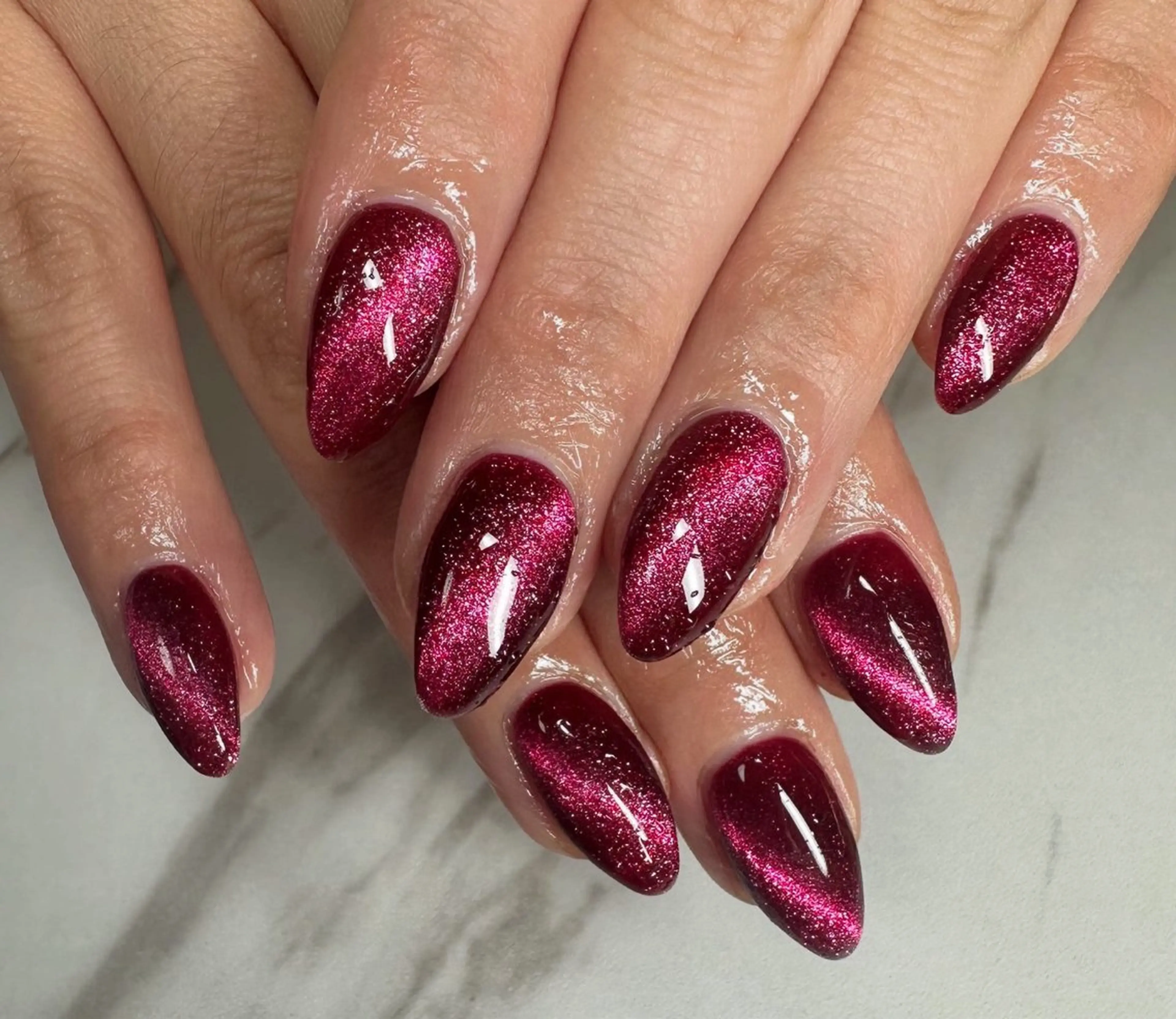 ネイル マグネットネイル ハンドネイル KAONAILpg東大和店所属・KAONAIL ☆MAI☆のネイルデザイン