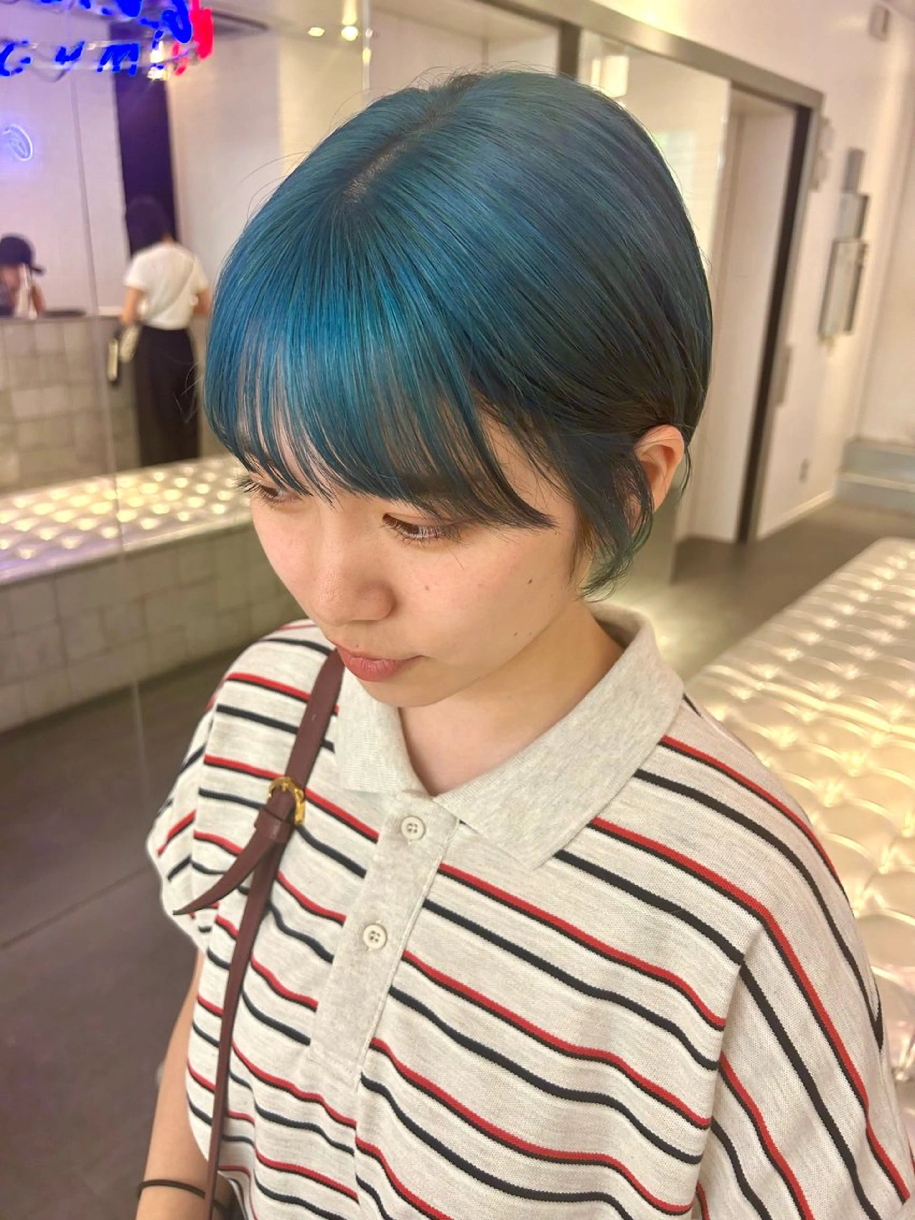 カラー 🤍垢抜け♡透明感 カラーmoeka🤍のヘアスタイル