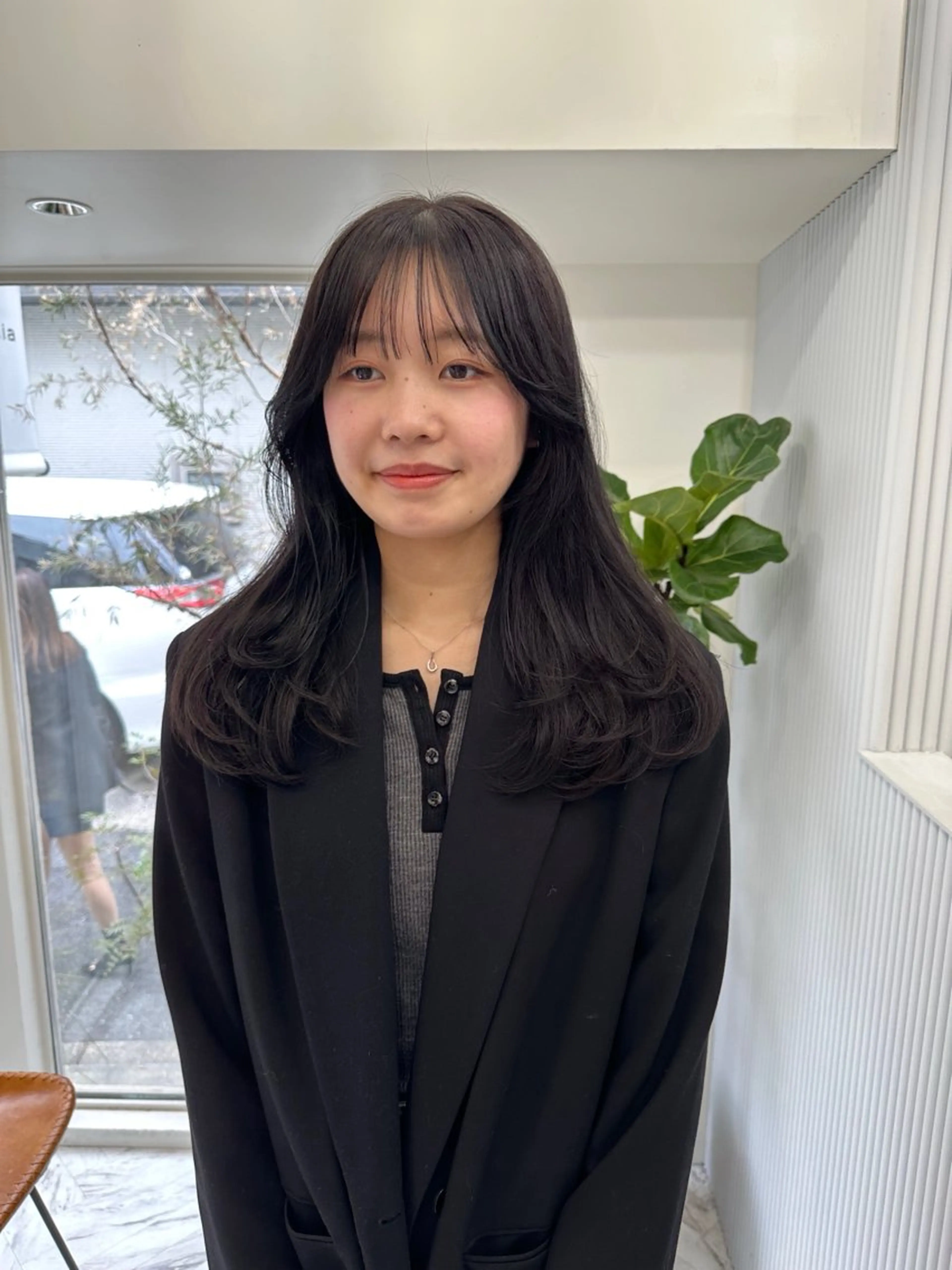 ロング カラー ブリーチ ディープラベンダー ハイトーンカラー ラベンダーカラー ブリーチなしカラー カット ヘアカラー トリートメント REINA☁️透明感 カラー/ぷつっと♡のヘアスタイル