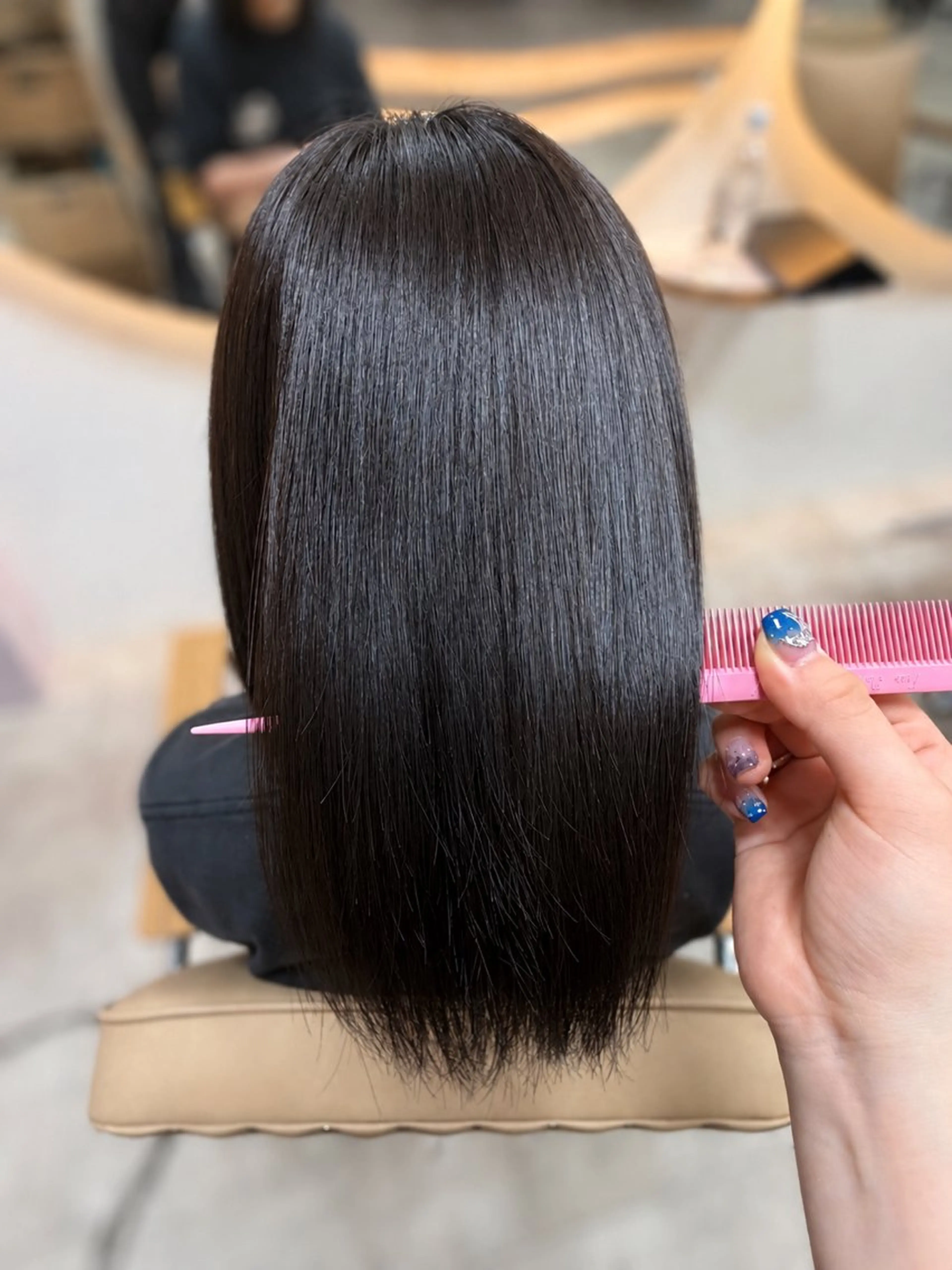 ミディアム ヘアカラー トリートメント 栁原 舞琴のヘアスタイル