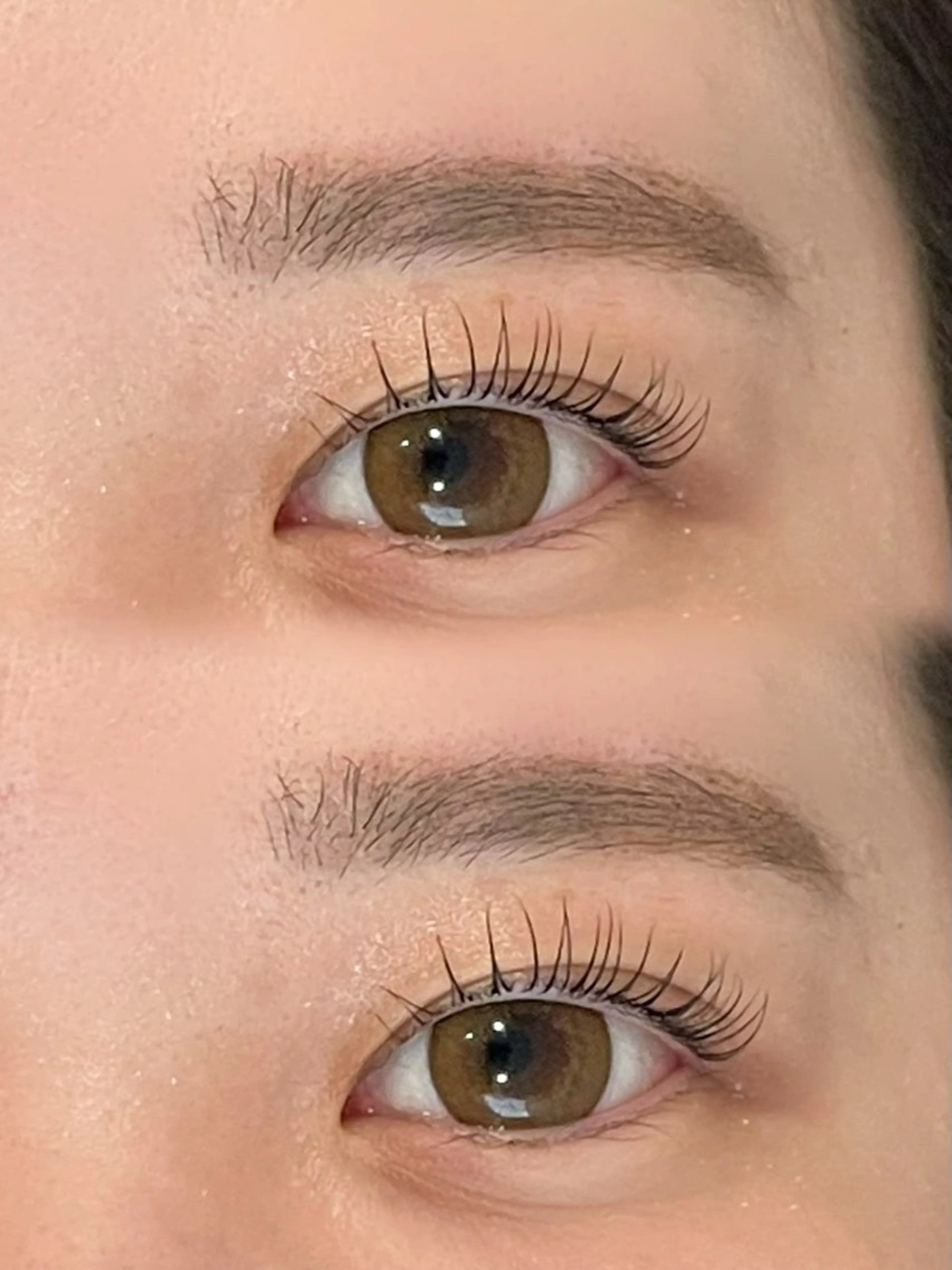 アイブロウ 眉毛ワックス脱毛 小林 舞華のマツエク・マツパデザイン