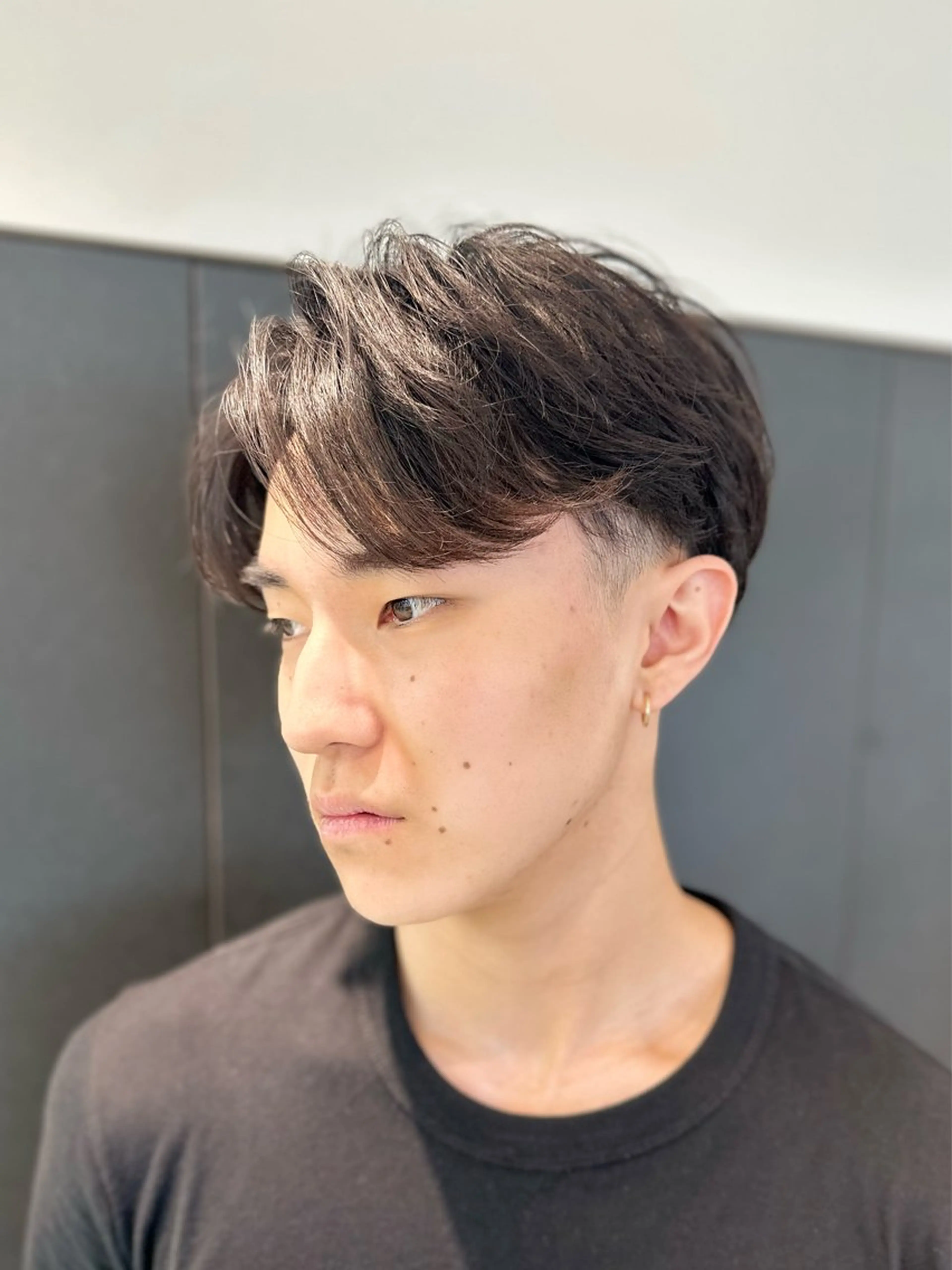 パーマ メンズ カット パーマ トリートメント 巻ける縮毛矯正✨ ボブ/ショートともきのヘアスタイル