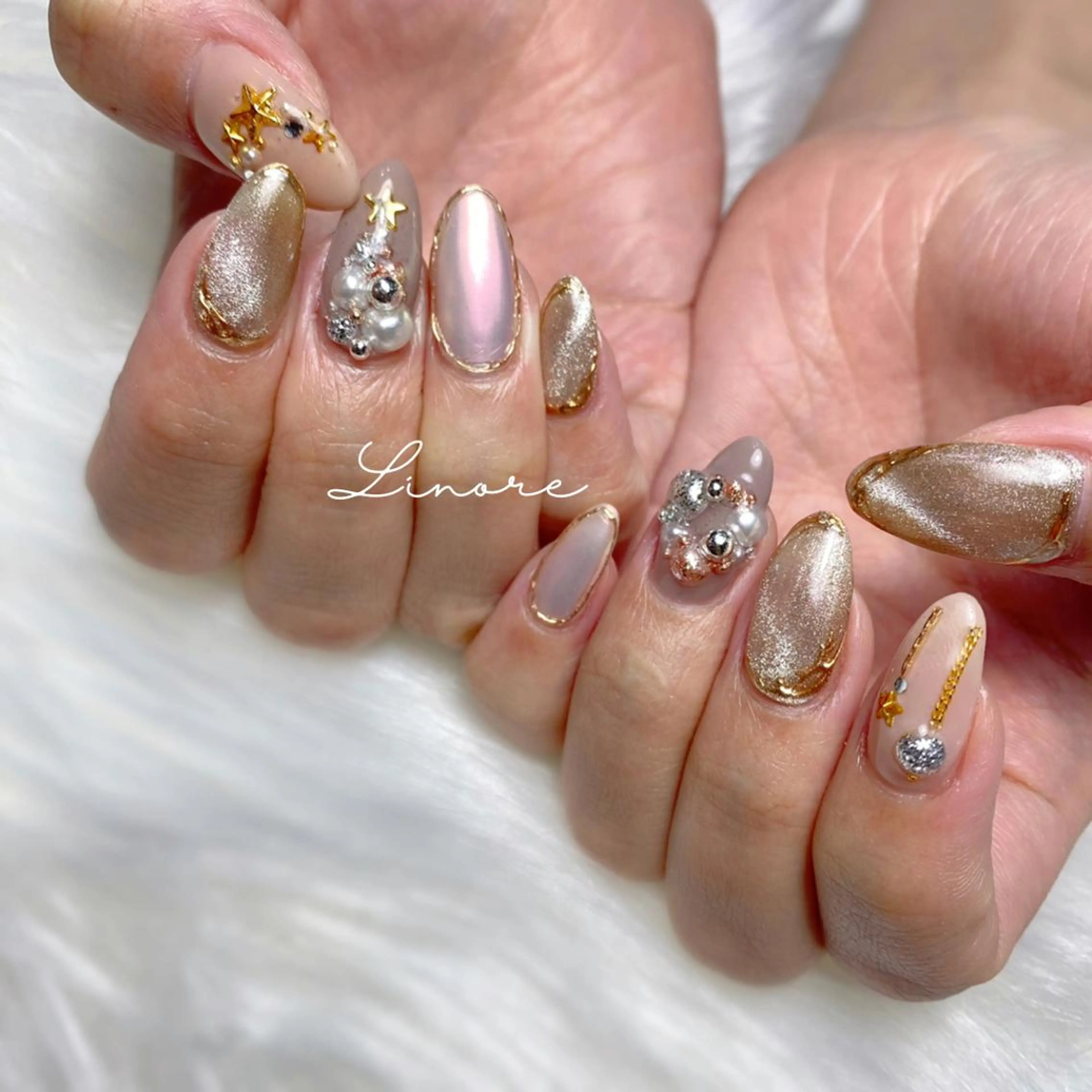 ネイル ハンドネイル nail salon -Linore-のネイルデザイン
