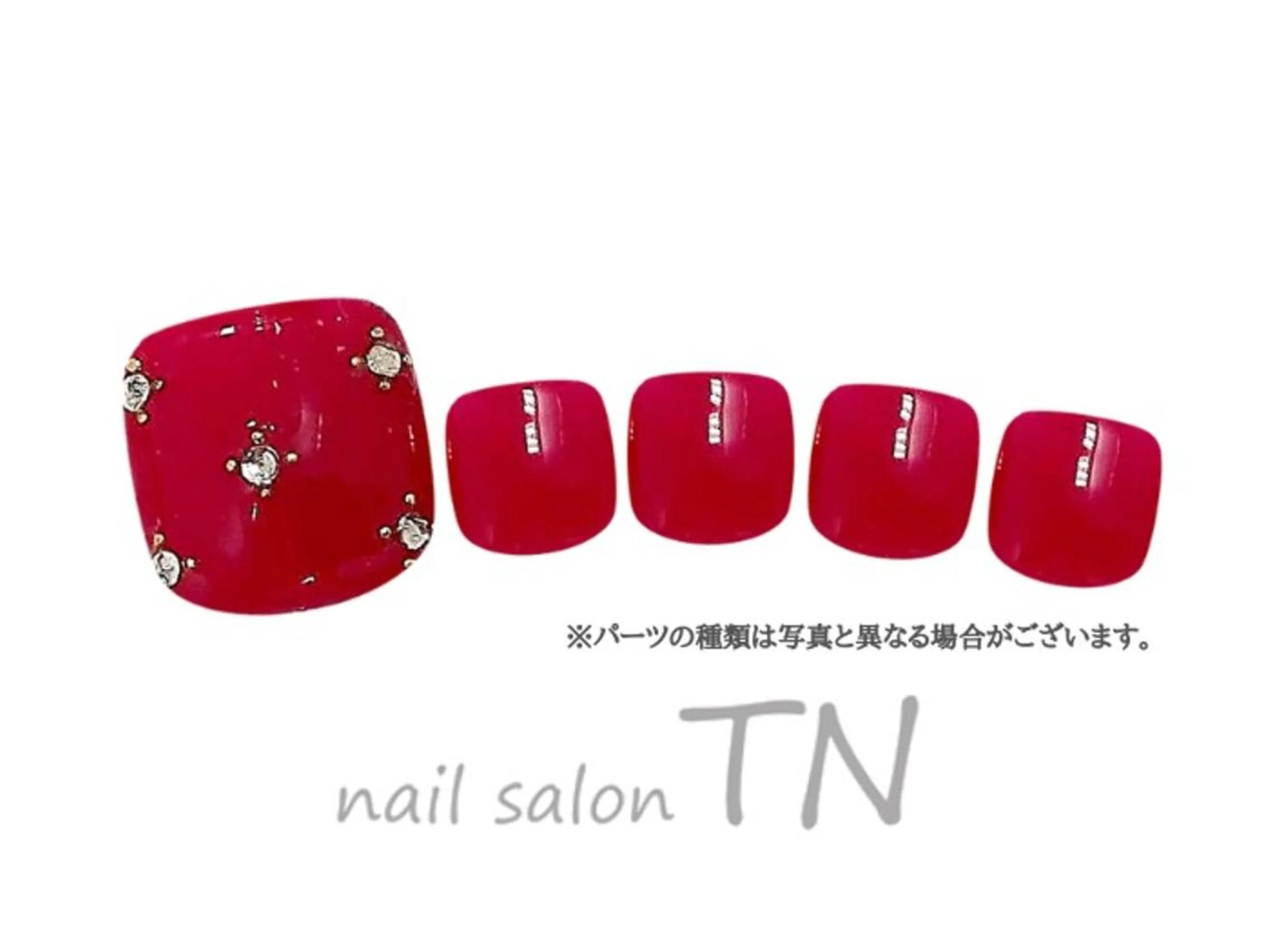 ネイル フットネイル 矢川 まどかのネイルデザイン