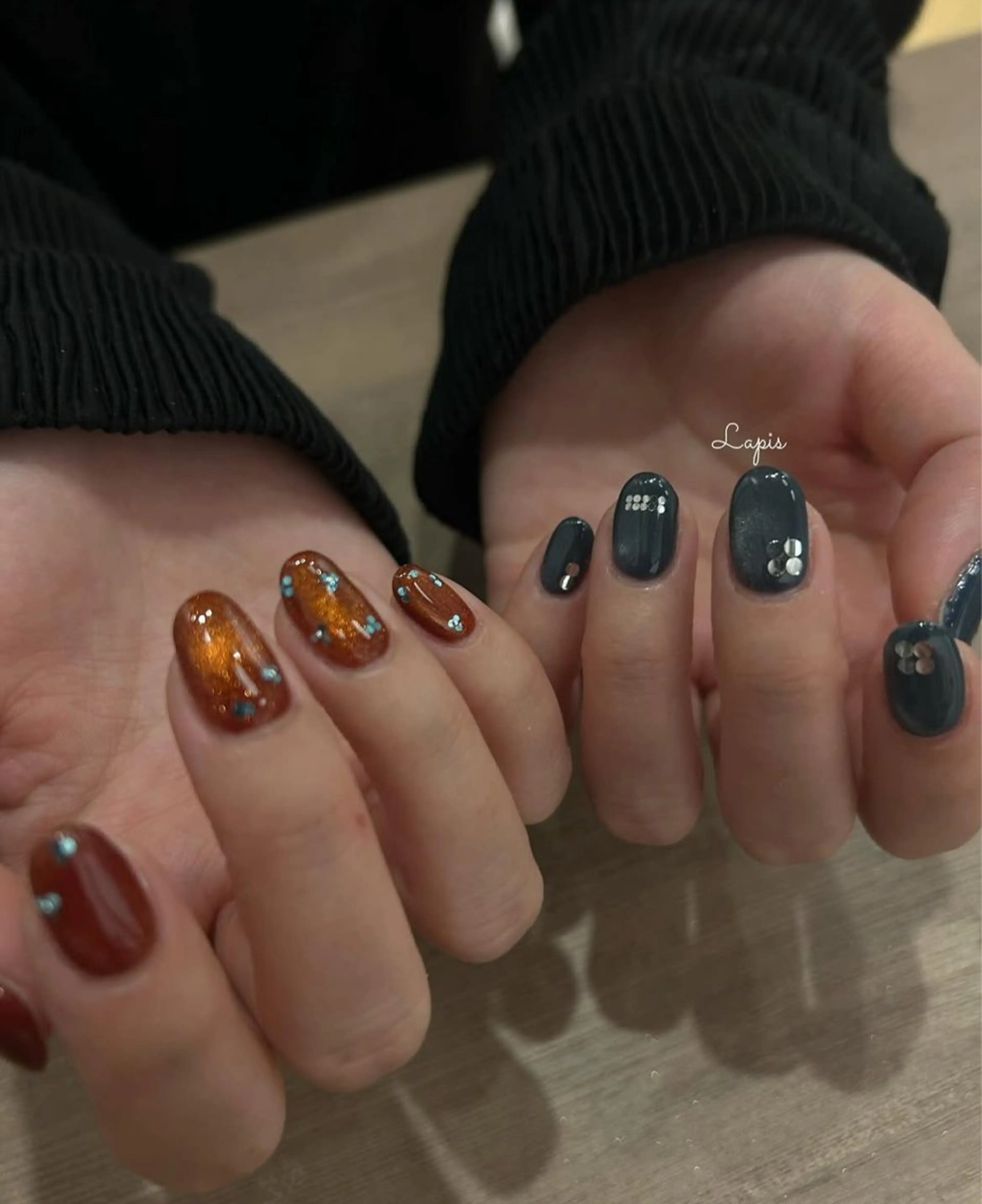 ネイル ハンドネイル Lapis *のネイルデザイン