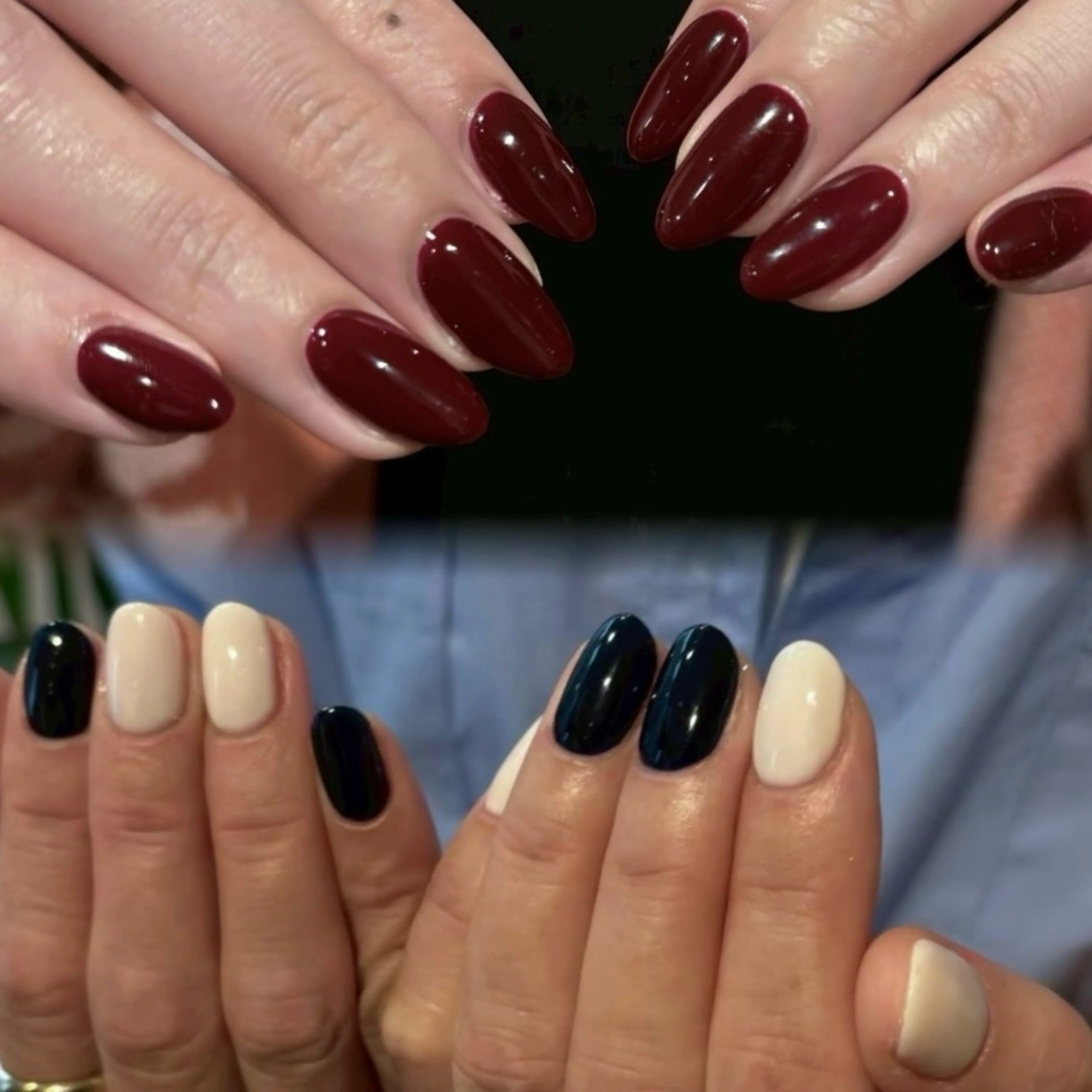 ハンド🖐🏻 【オフ有】うる艶ワンカラー🫧　　　　　　　　　〈パラジェル＋¥1,100/名駅 〉の写真