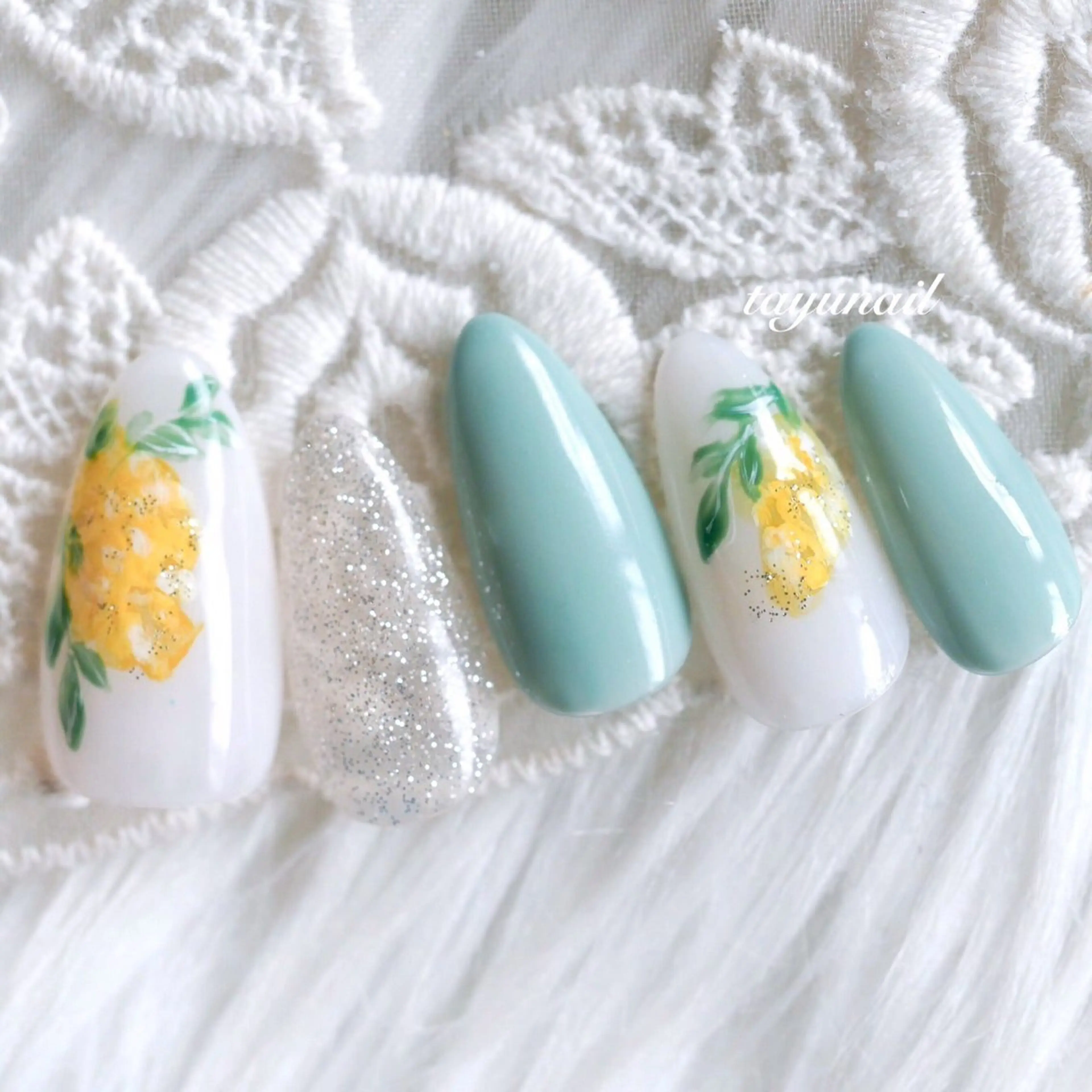 ネイル アートネイル ジェルネイル パラジェル ハンドネイル ネイルサロン 【たゆnail】のネイルデザイン