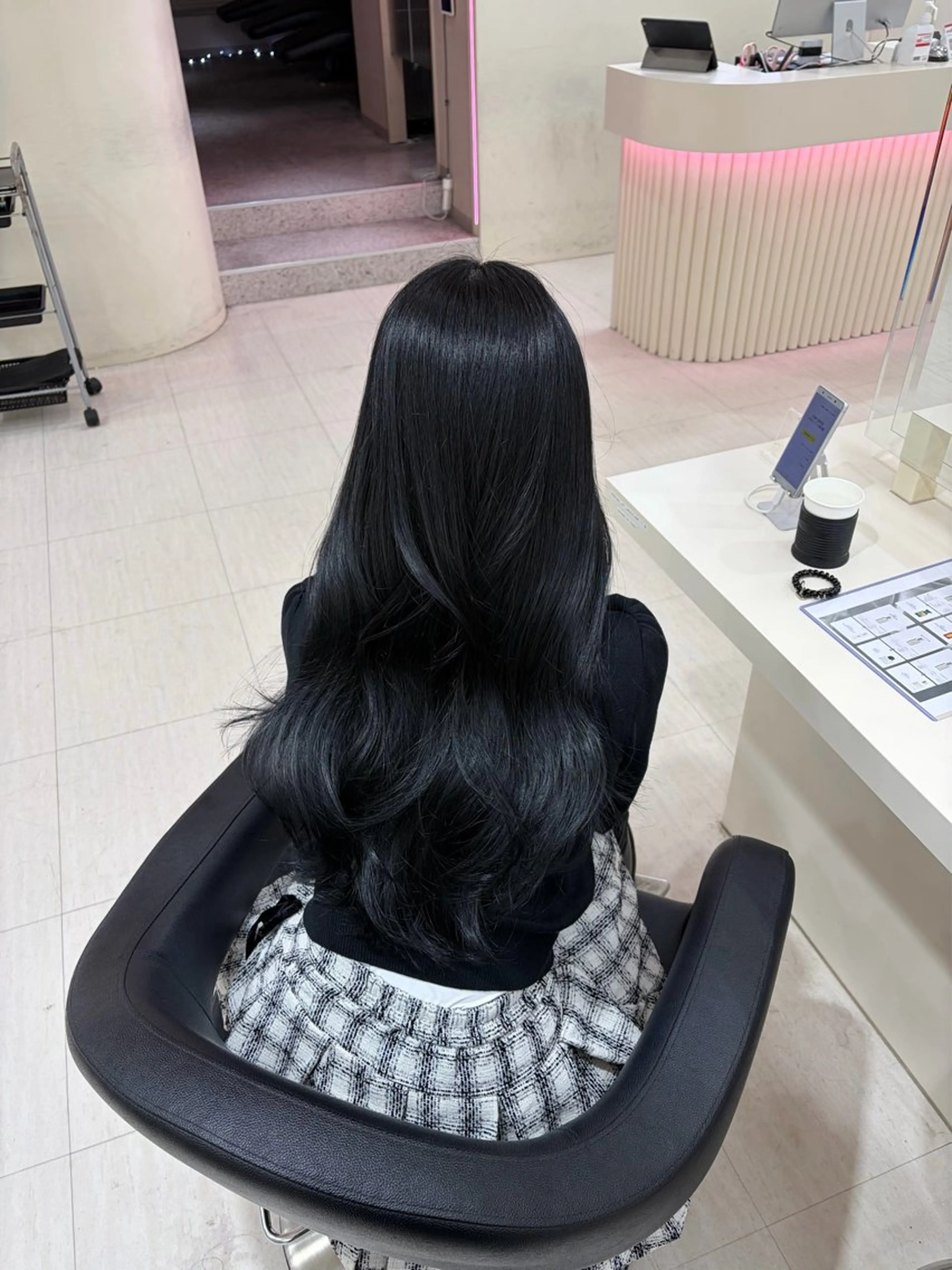 カラー 韓国風hair🖤 Maria🖤のヘアスタイル