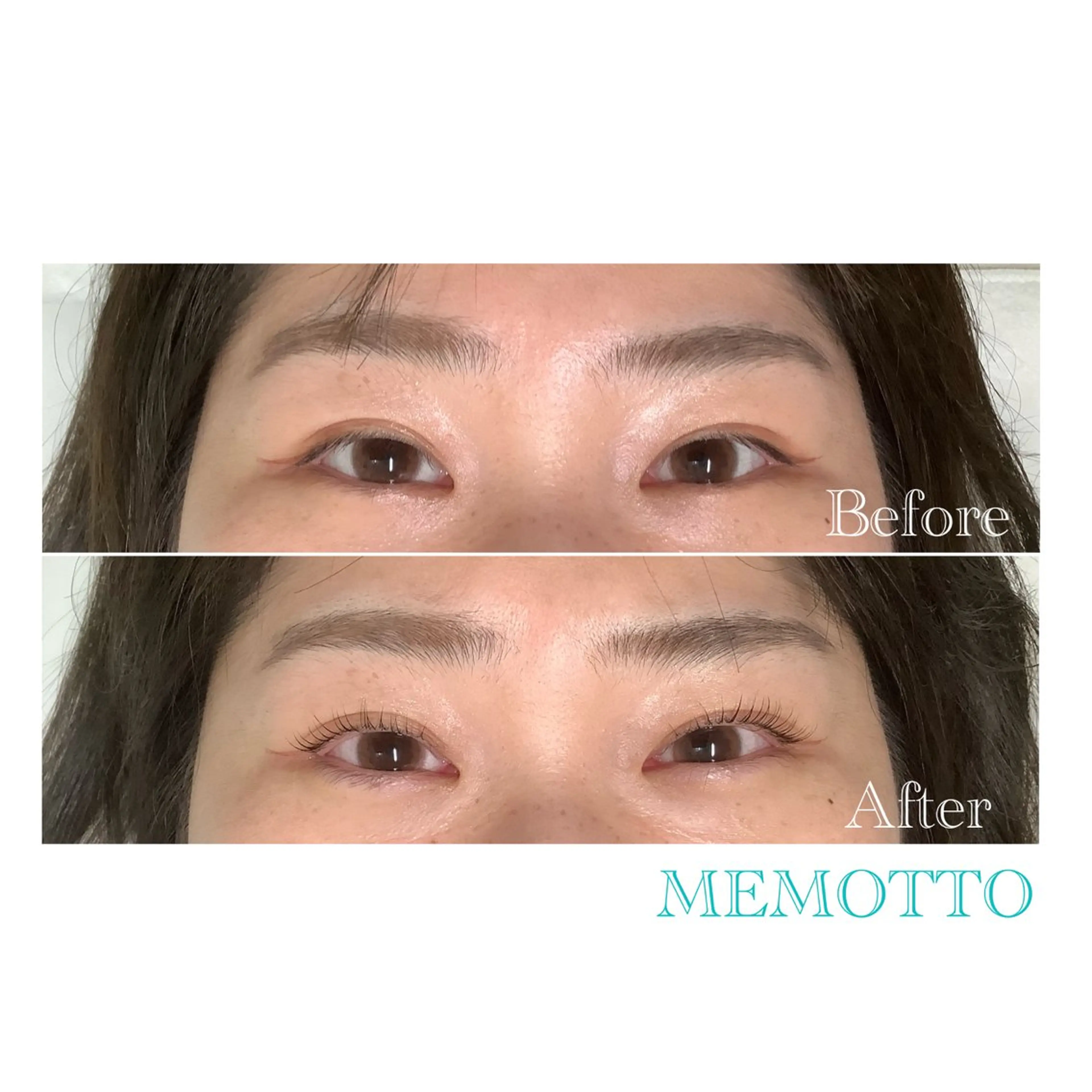 マツエク・マツパ 一重×まつ毛パーマ マツパ MEMOTTO CHIHIROのマツエク・マツパデザイン