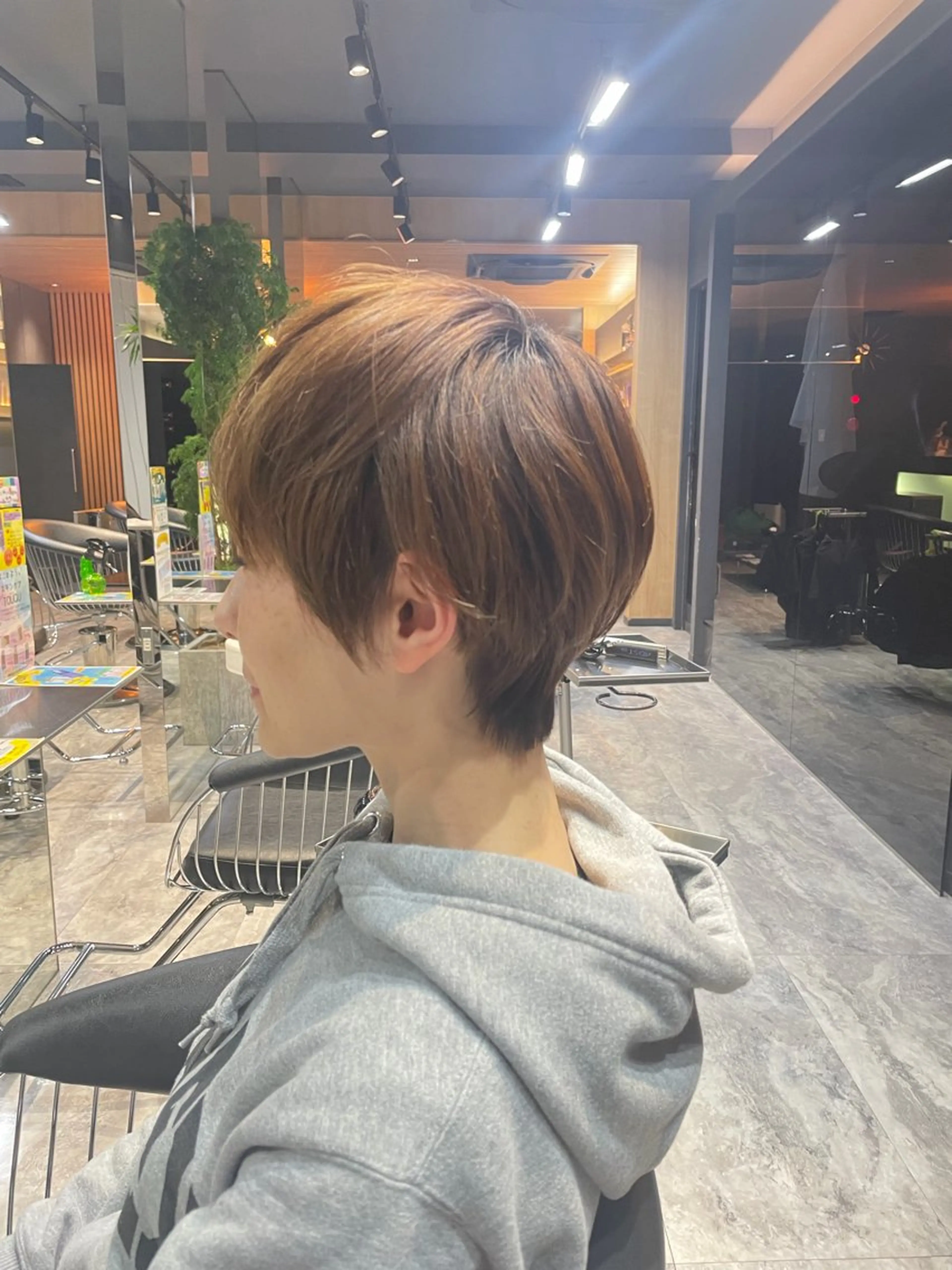 ショート 🩶無料カットモデル 🩶銀座/akaneのヘアスタイル