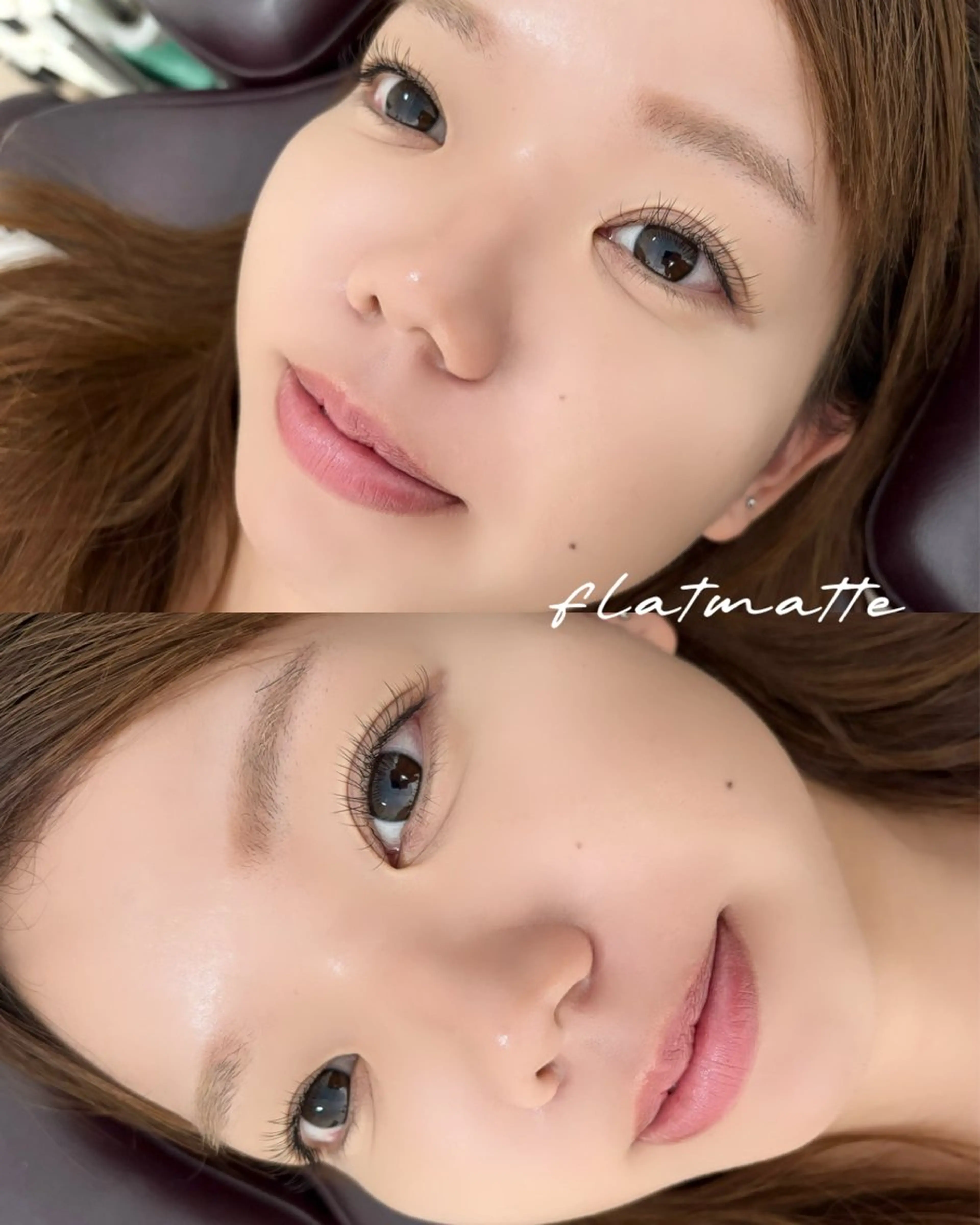 マツエク・マツパ フラットラッシュ M.wish SHIORIのマツエク・マツパデザイン