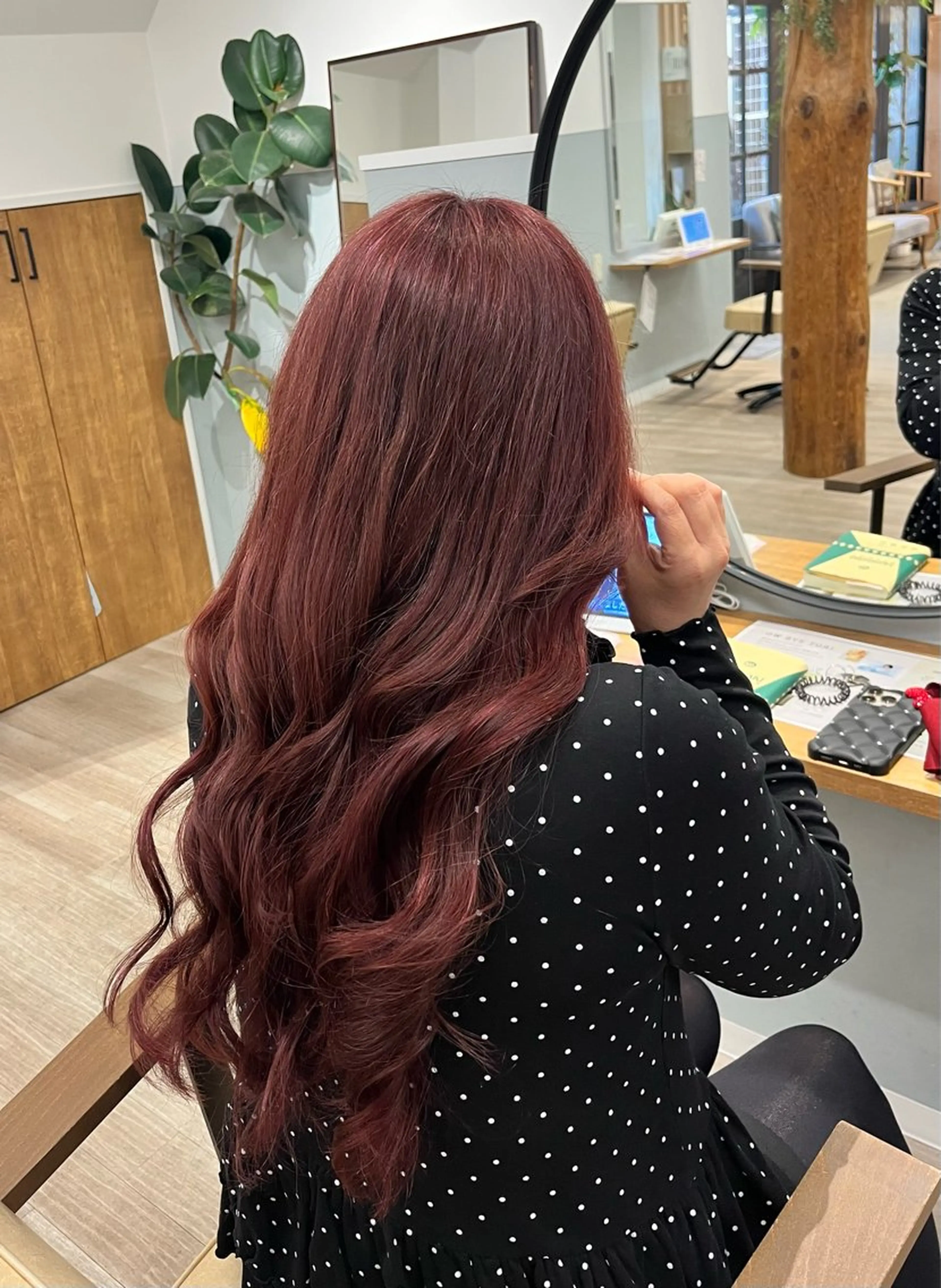 ロング カラー ヘアカラー トリートメント haruna🌼 暖色♡透明感カラー♡のヘアスタイル