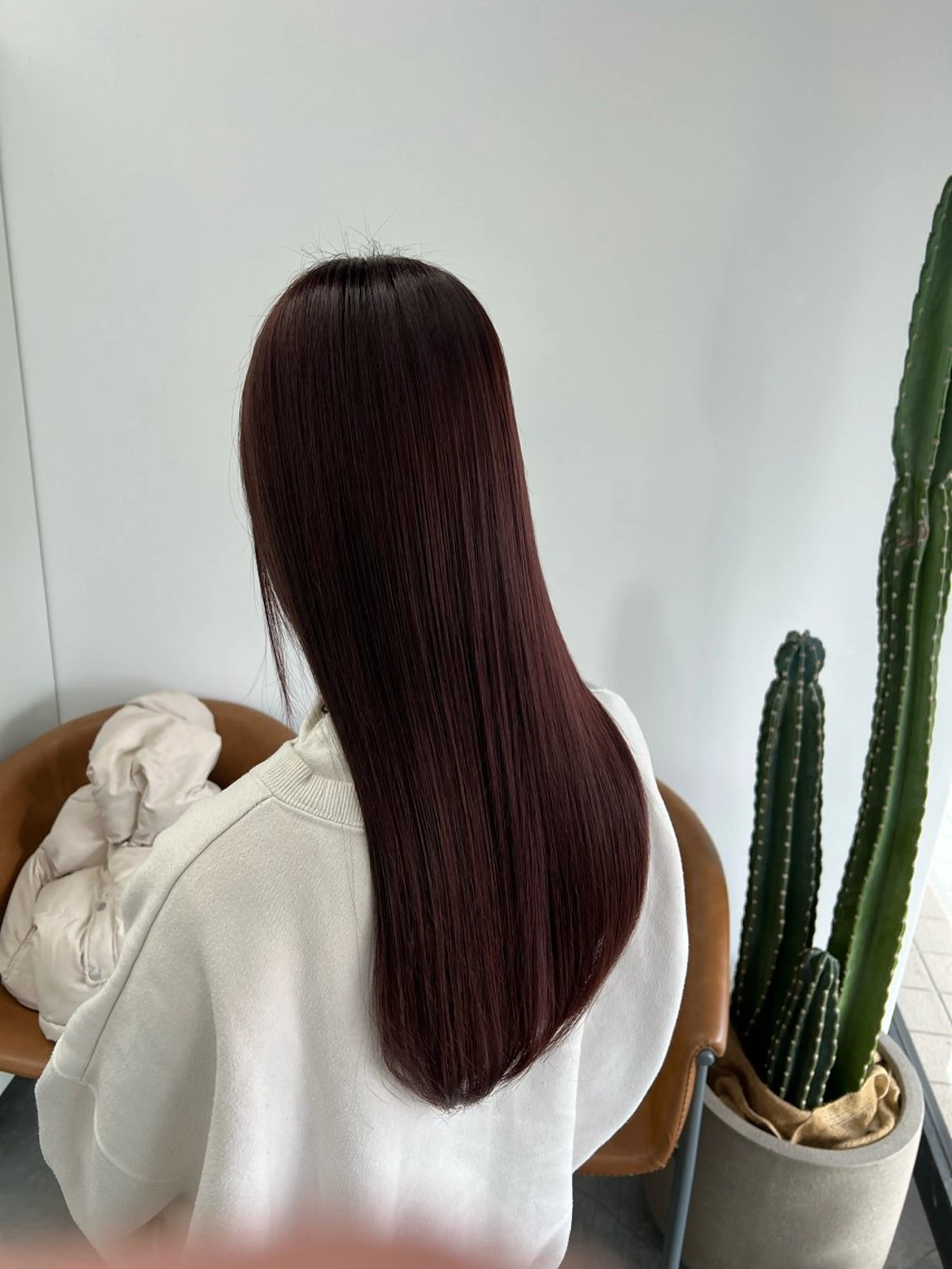 ロング 前 侃太のヘアスタイル