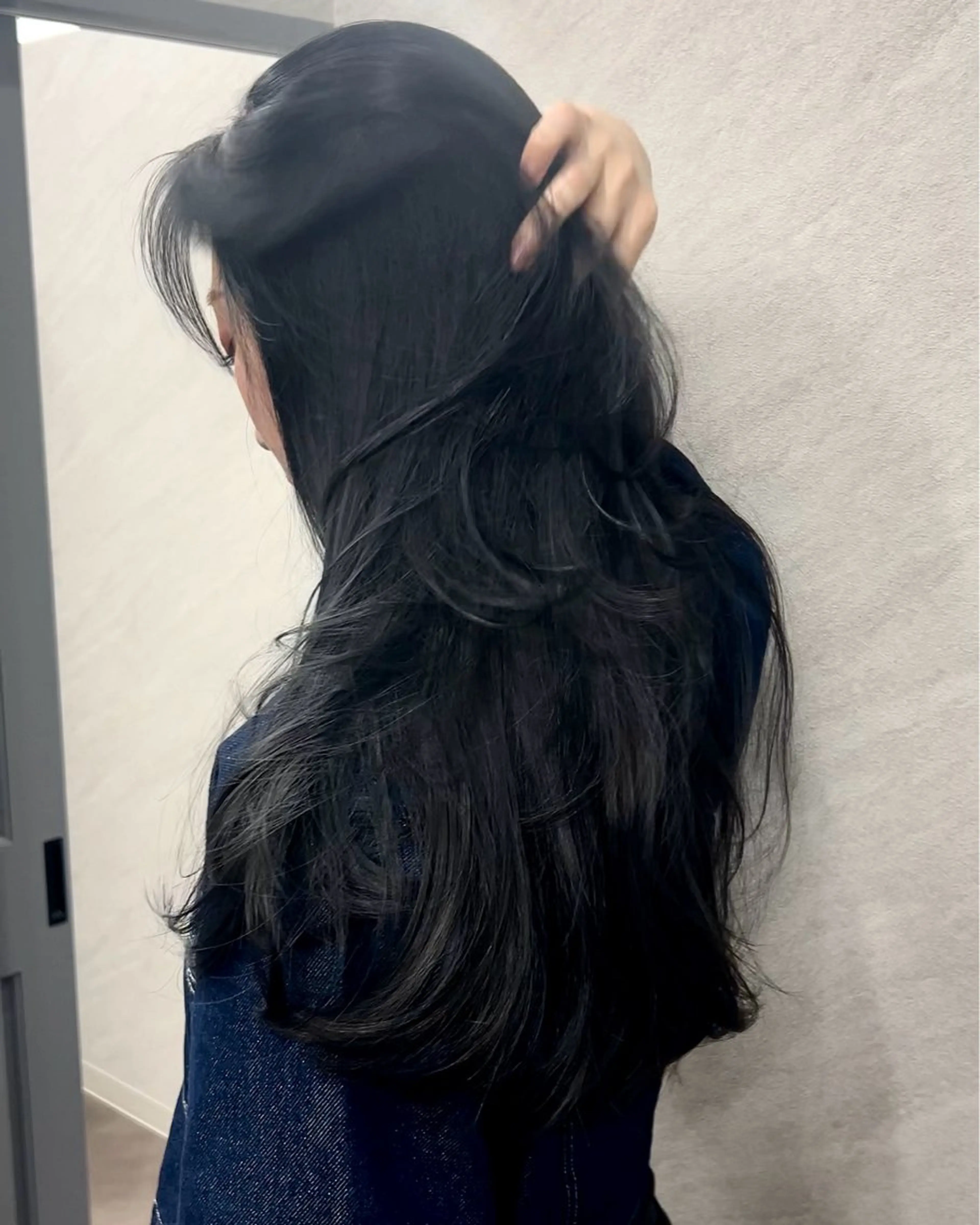 ロング カラー レイヤーカット カット ヘアカラー トリートメント 🌸MAYU🌸 ハイトーン➕レイヤーのヘアスタイル