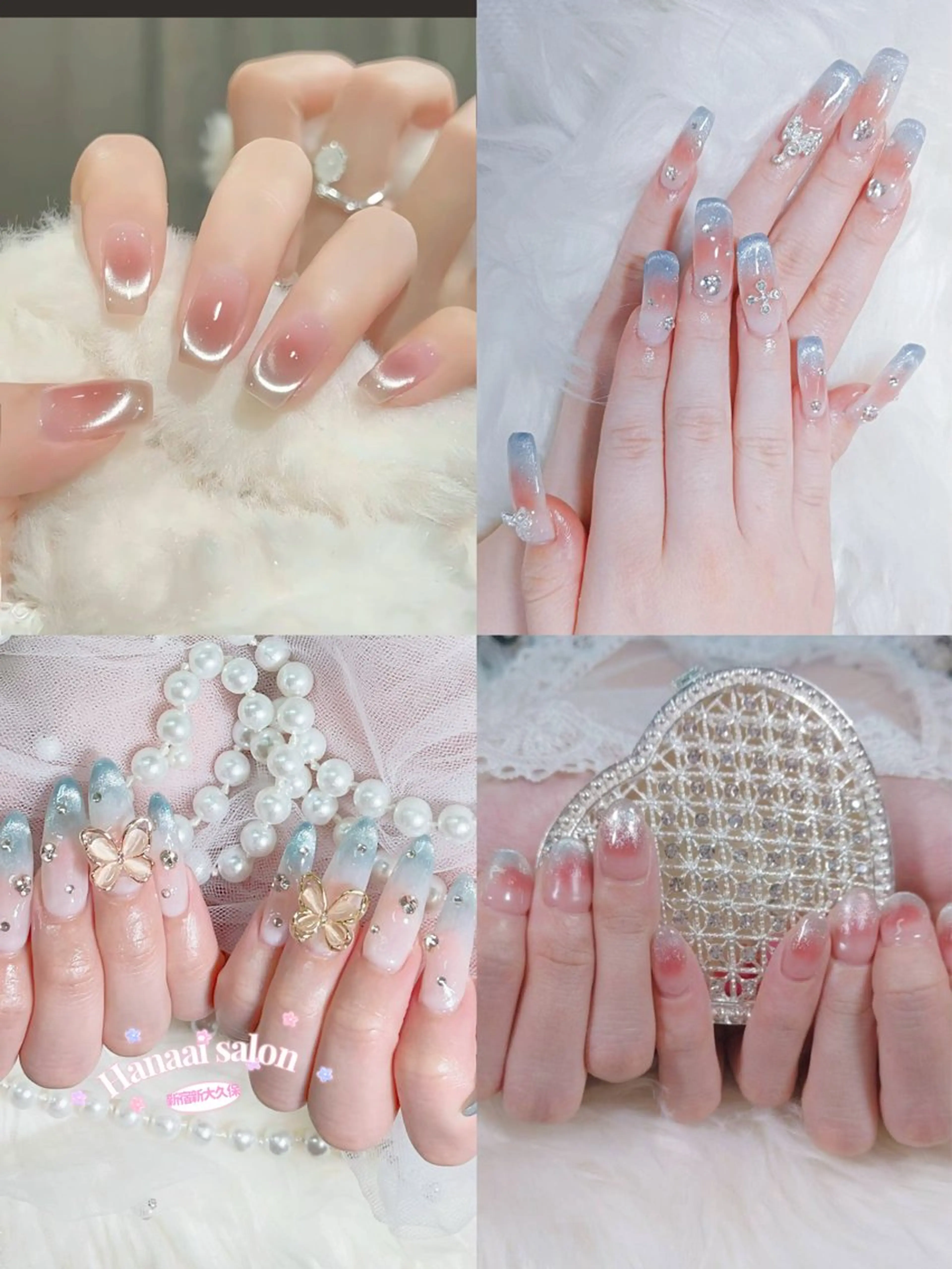 ミディアム ハンドネイル Hanaai Salon新宿店のネイルデザイン