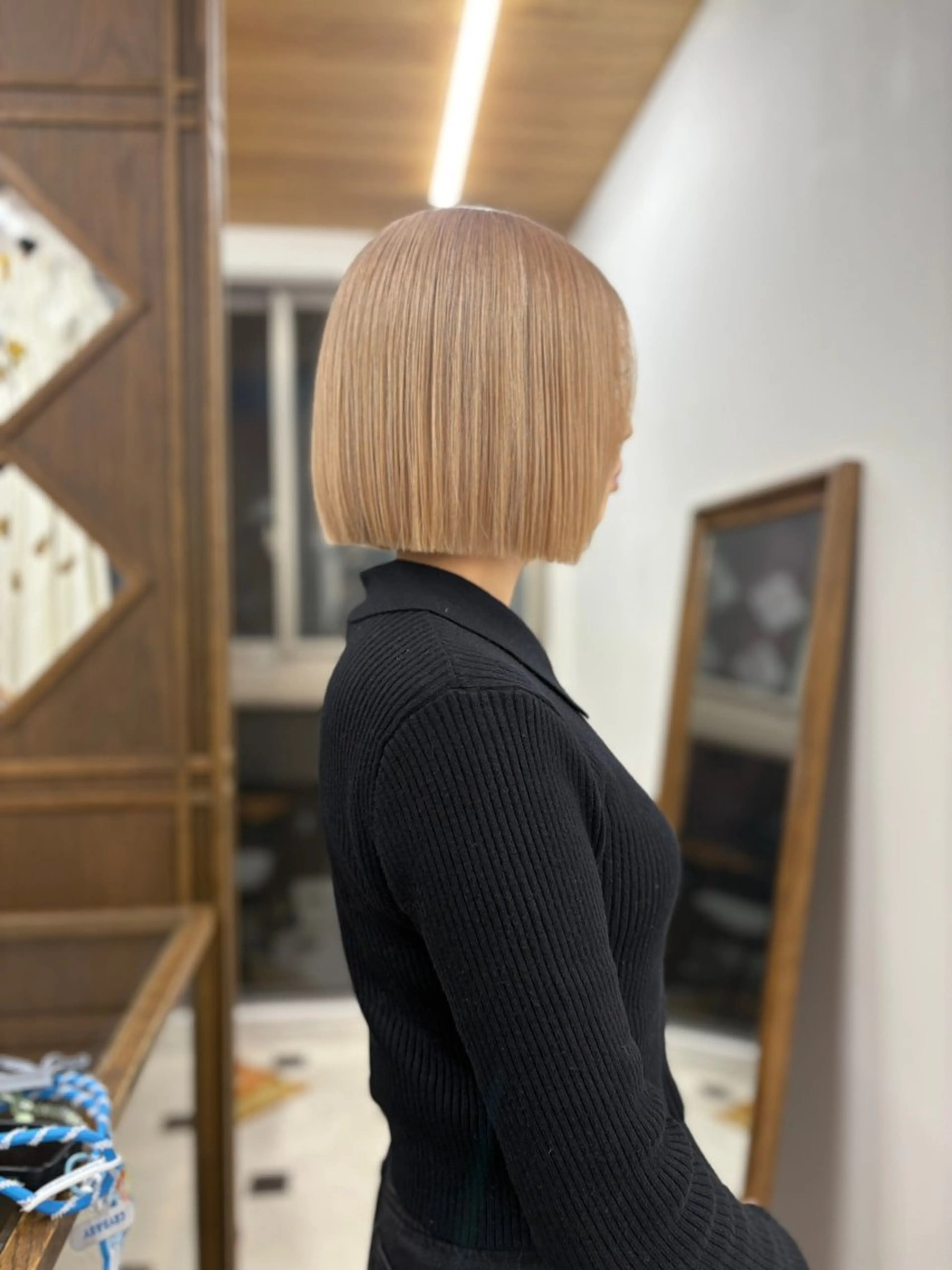 ショート ボブ 暖色/ブラウン/ 透明感/ゆうかのヘアスタイル