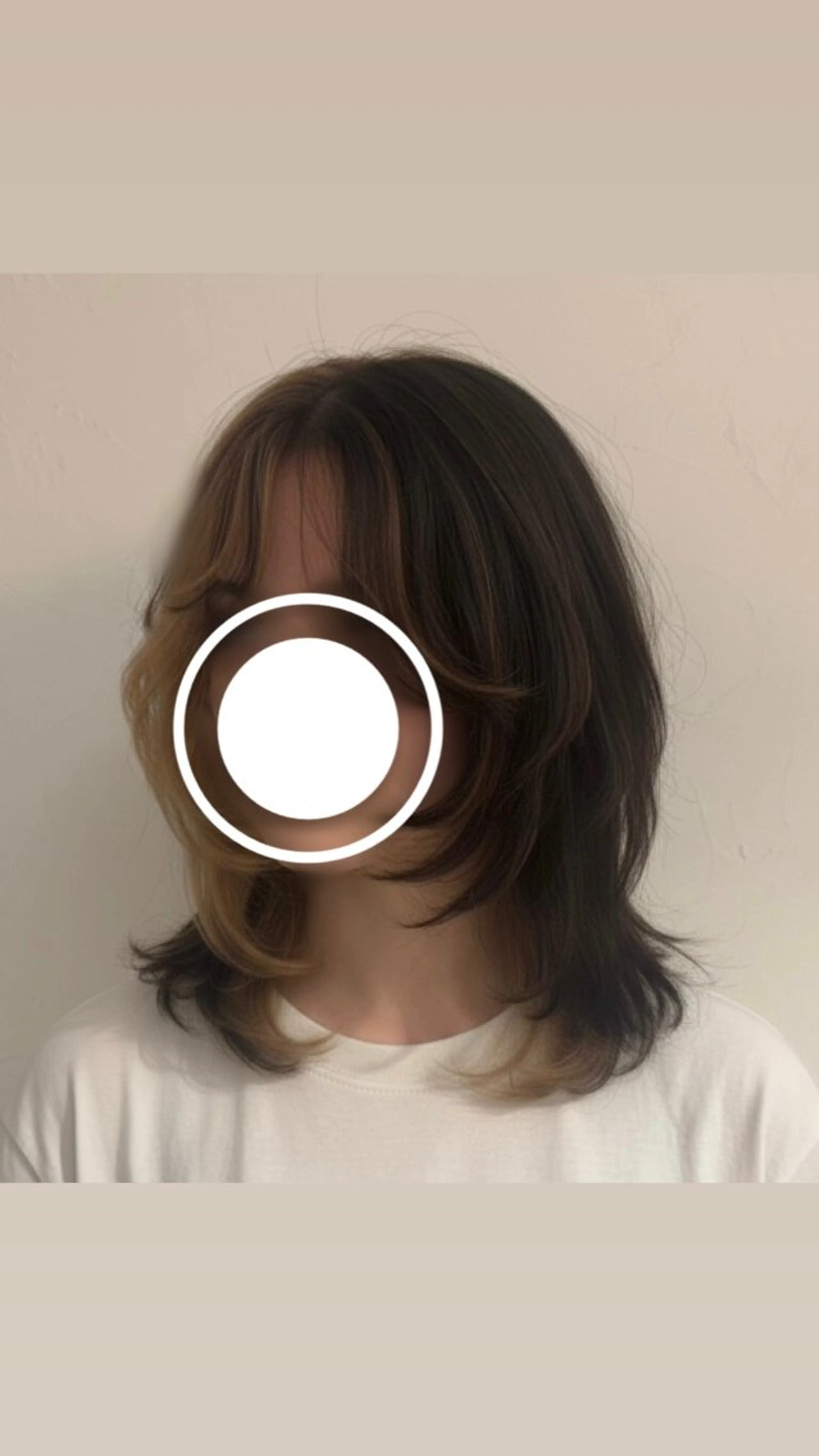 ミディアム カラー い な み ま なのヘアスタイル