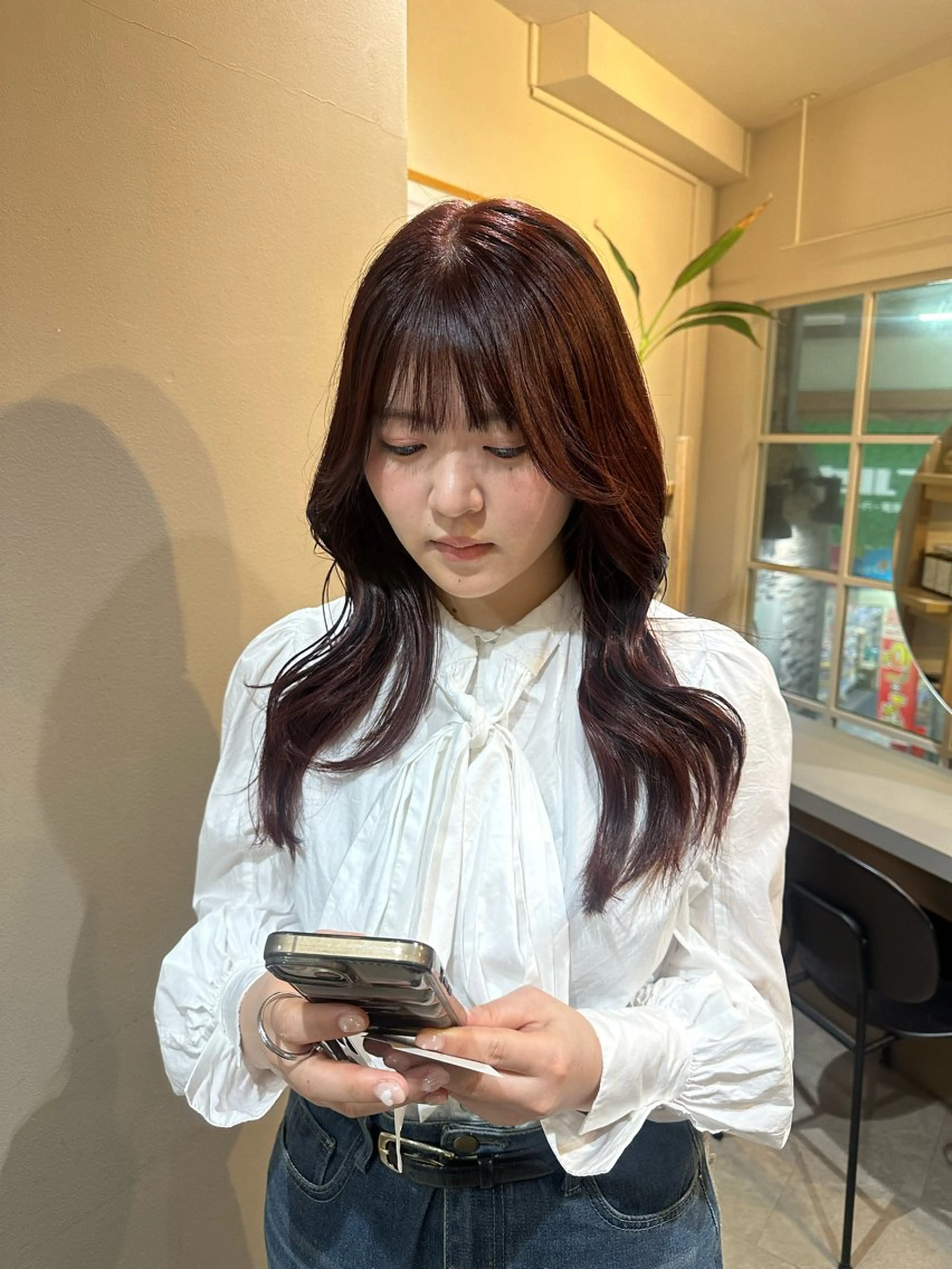 ロング Ran /髪質改善 /こだわりカットのヘアスタイル