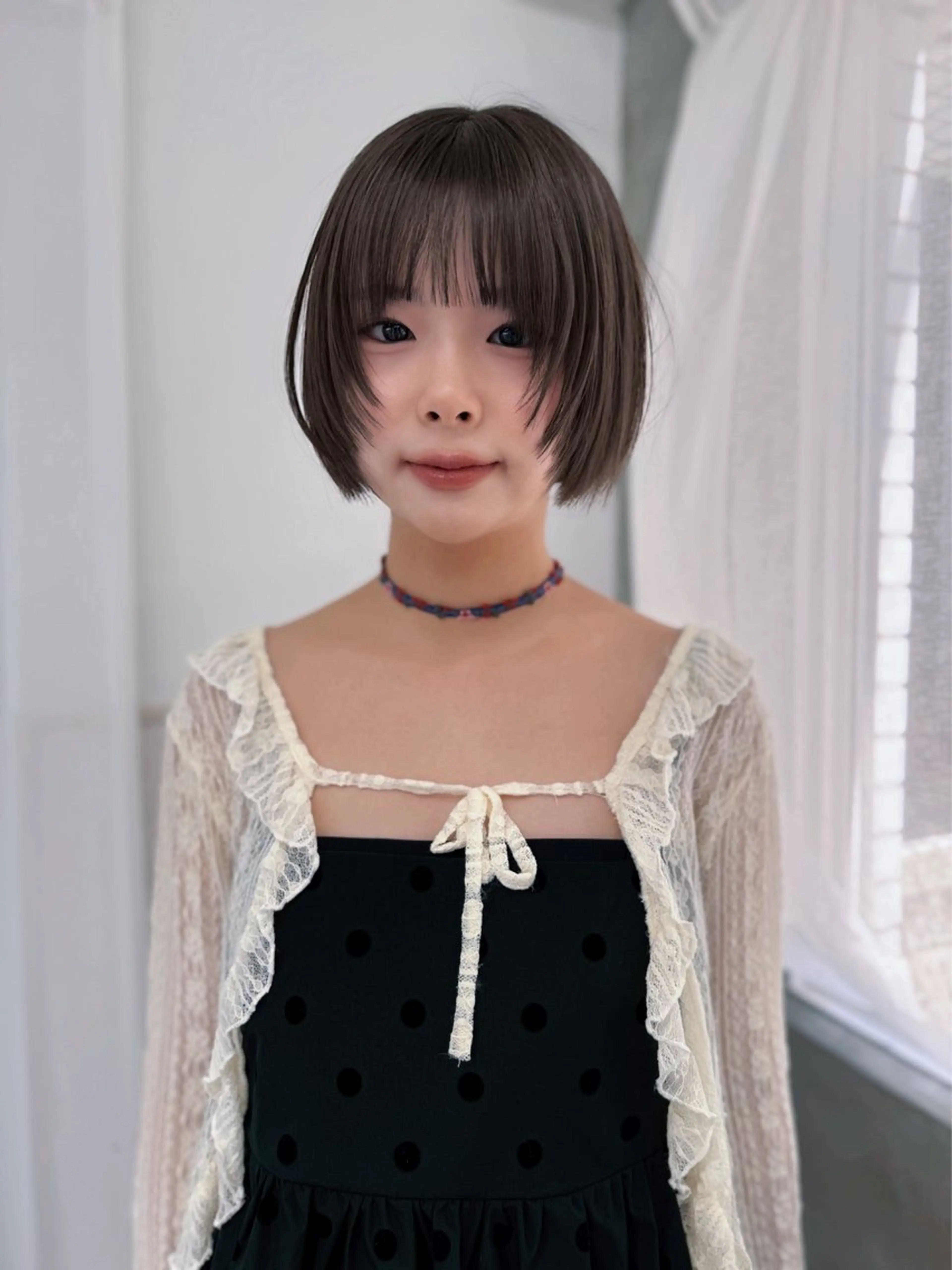 カット sena⌇ベージュ⌇ ブリーチなしWカラーのヘアスタイル