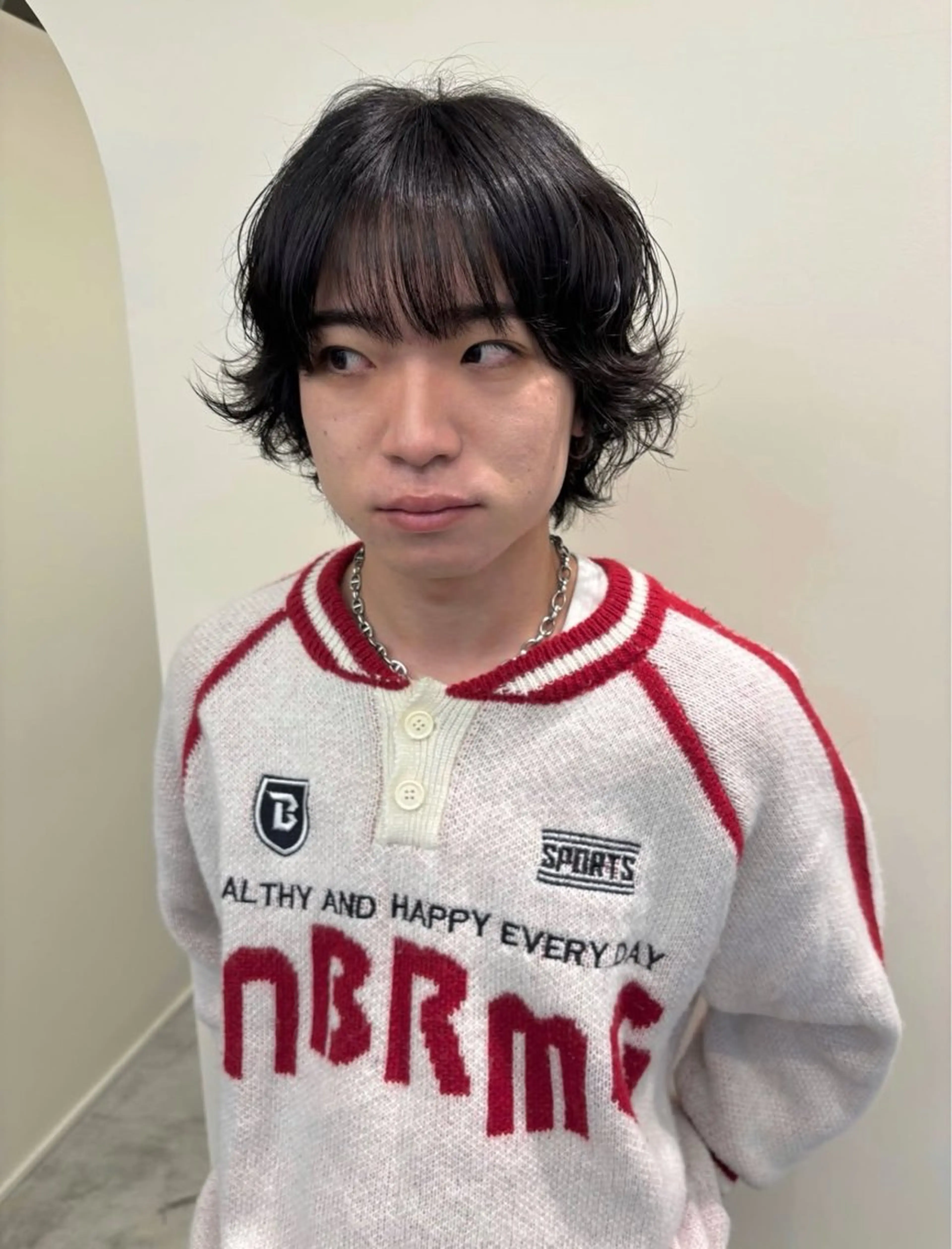 ショート パーマ 栗崎 菜弥のヘアスタイル