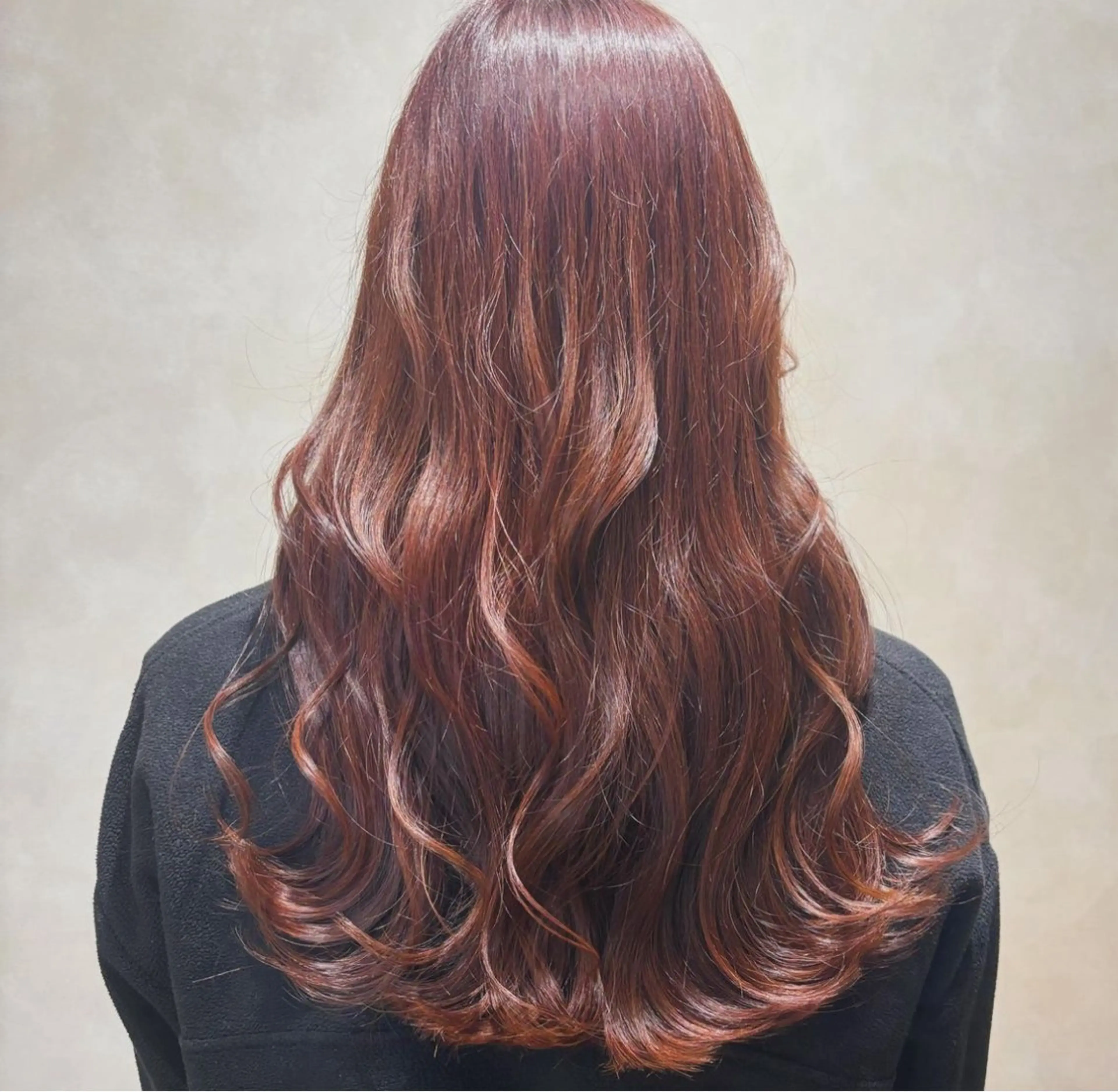 ロング カラー 林 美月のヘアスタイル