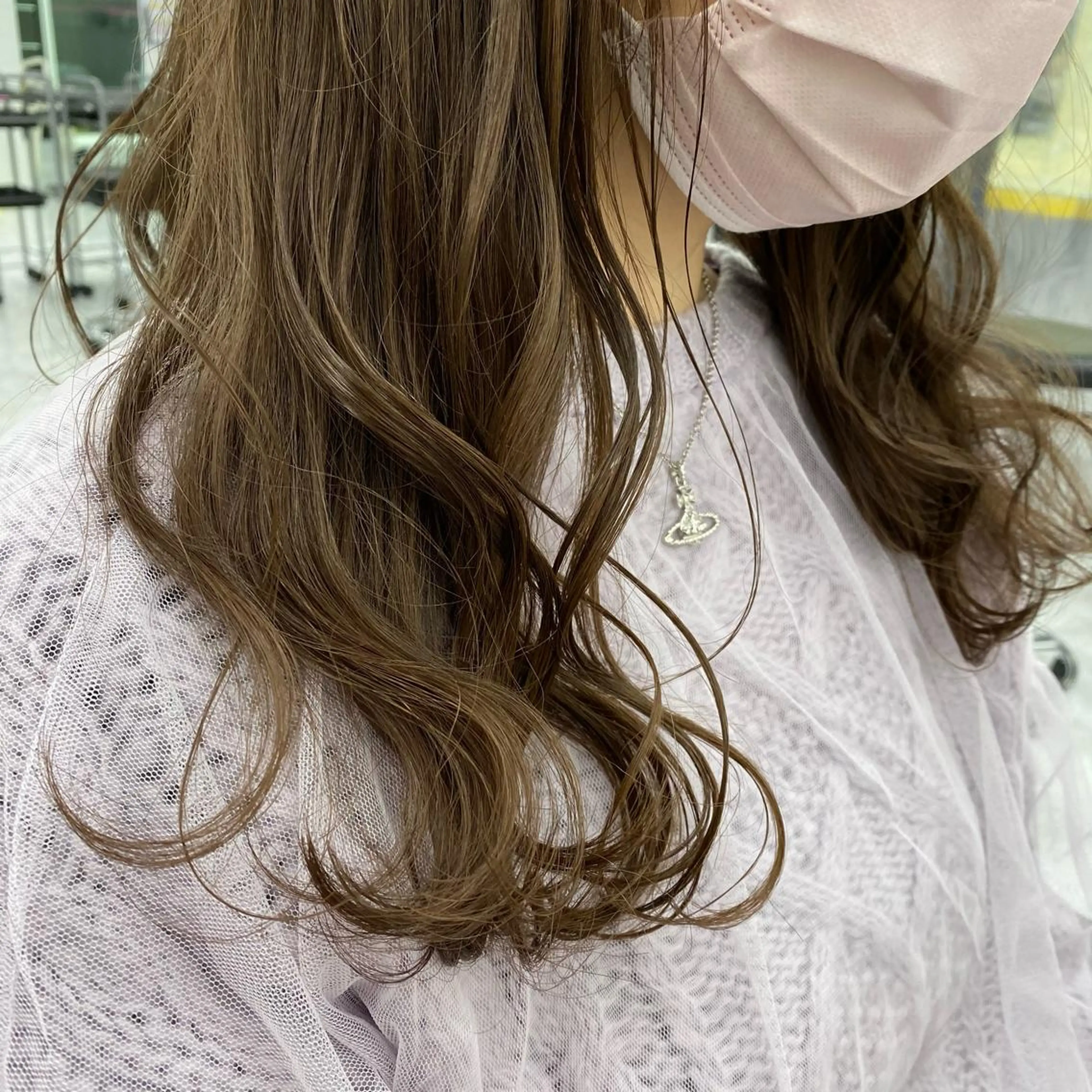 ショート ヘアアレンジ ヘアカラー トリートメント mai🍑暖色カラー /レイヤー💖のヘアスタイル