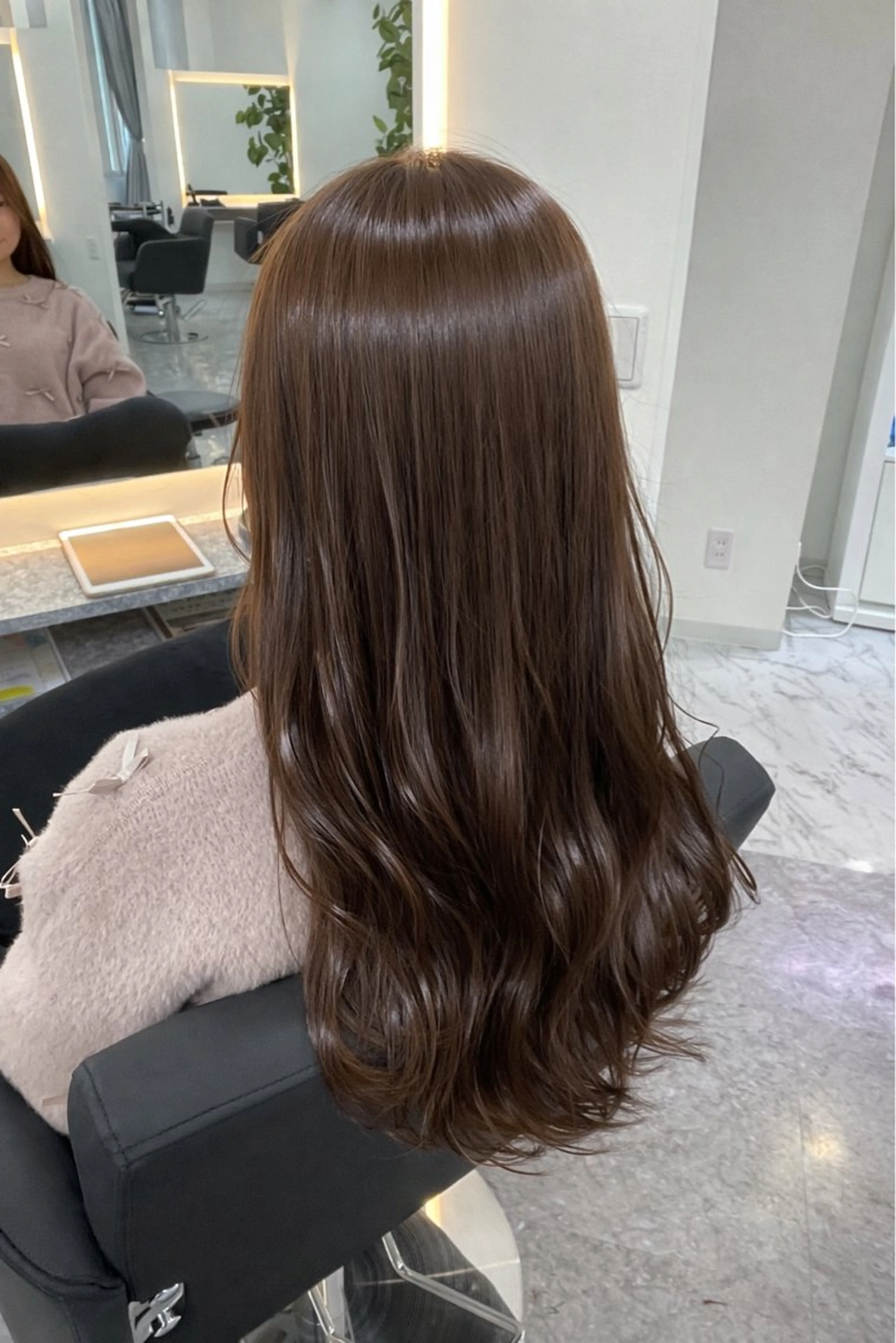 ロング カラー カット ヘアカラー 山中麗美 / モデル募集のヘアスタイル