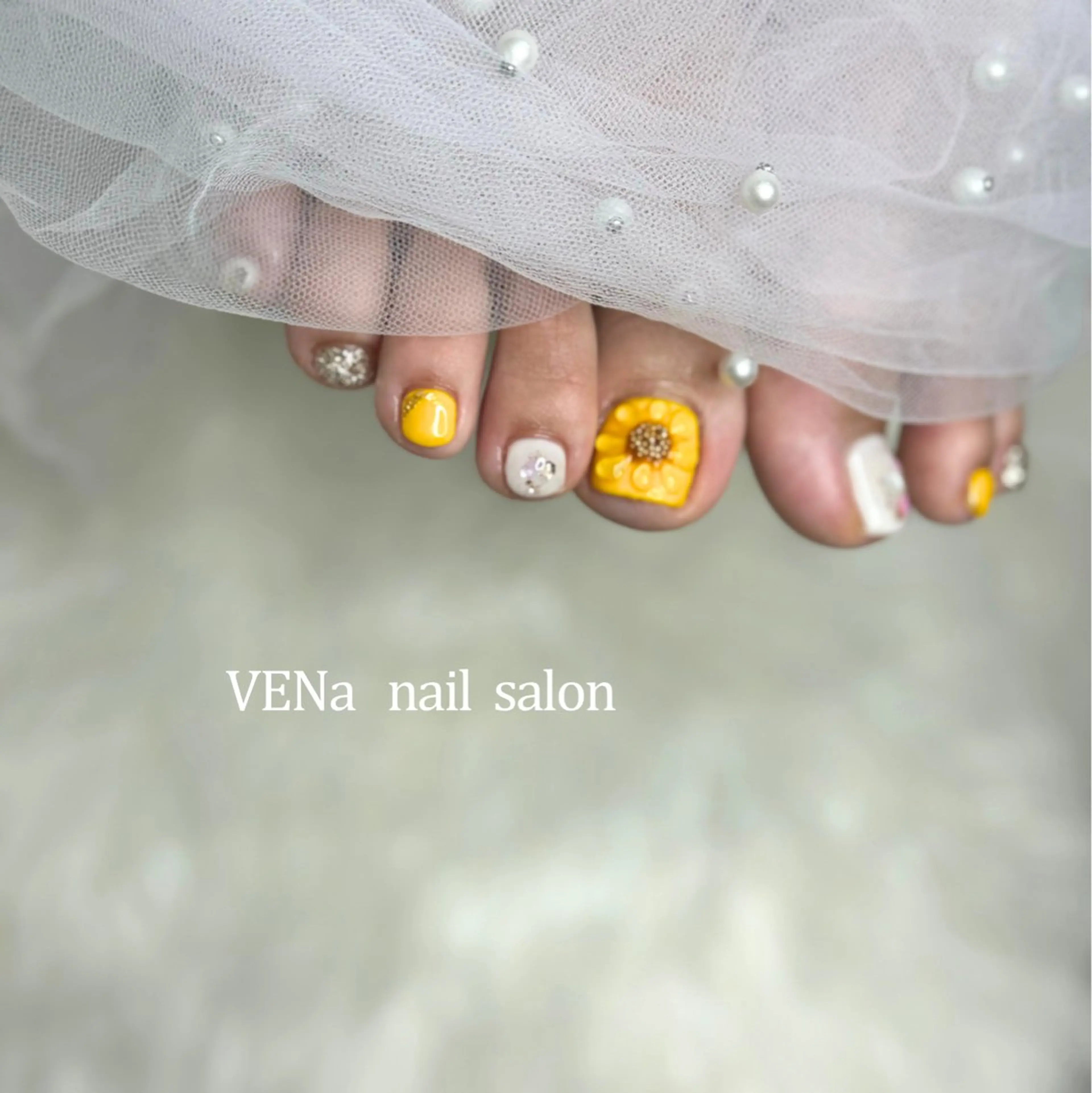 ネイル フットネイル ワンカラーネイル VENa eye＆ nail salonのマツエク・マツパデザイン