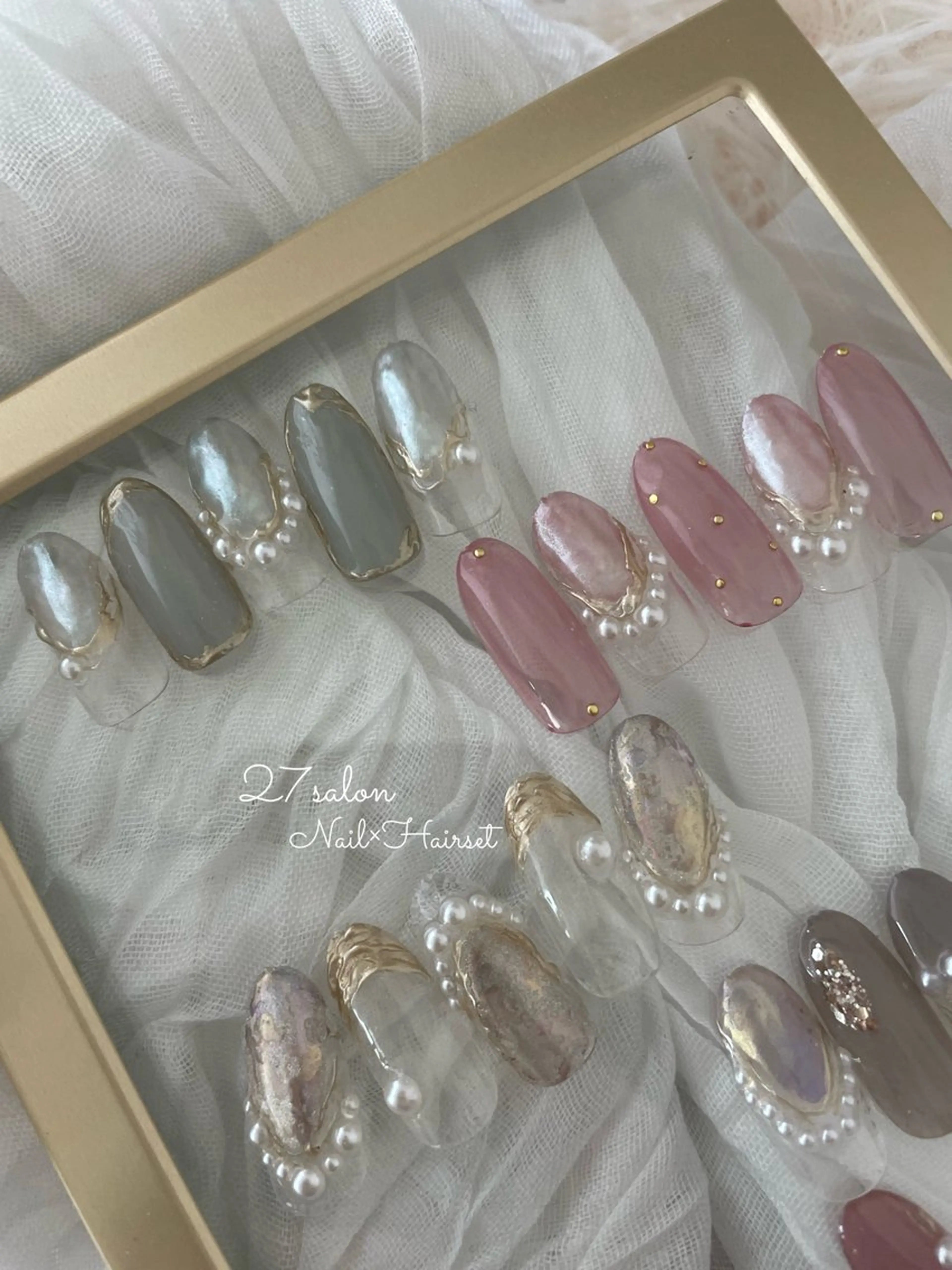 ネイル 春ネイル 27salon yuinaのネイルデザイン