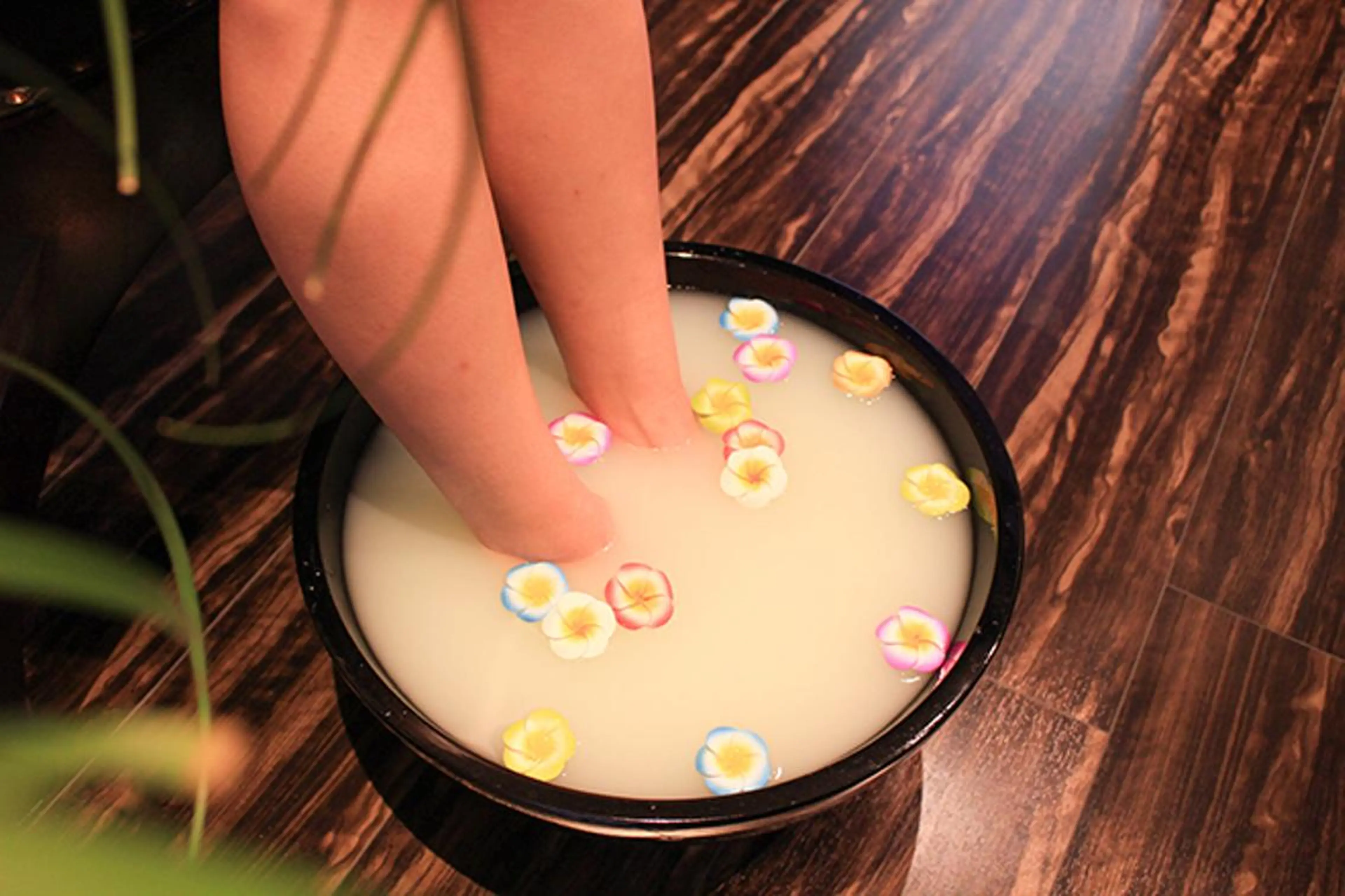 👑🌸4月限定価格🌸👑しっかり全身トリートメント150分【頭＋顔＋足ツボ＋腸もみ＋ハーブ足湯】疲労浮腫改善🌈✨の写真