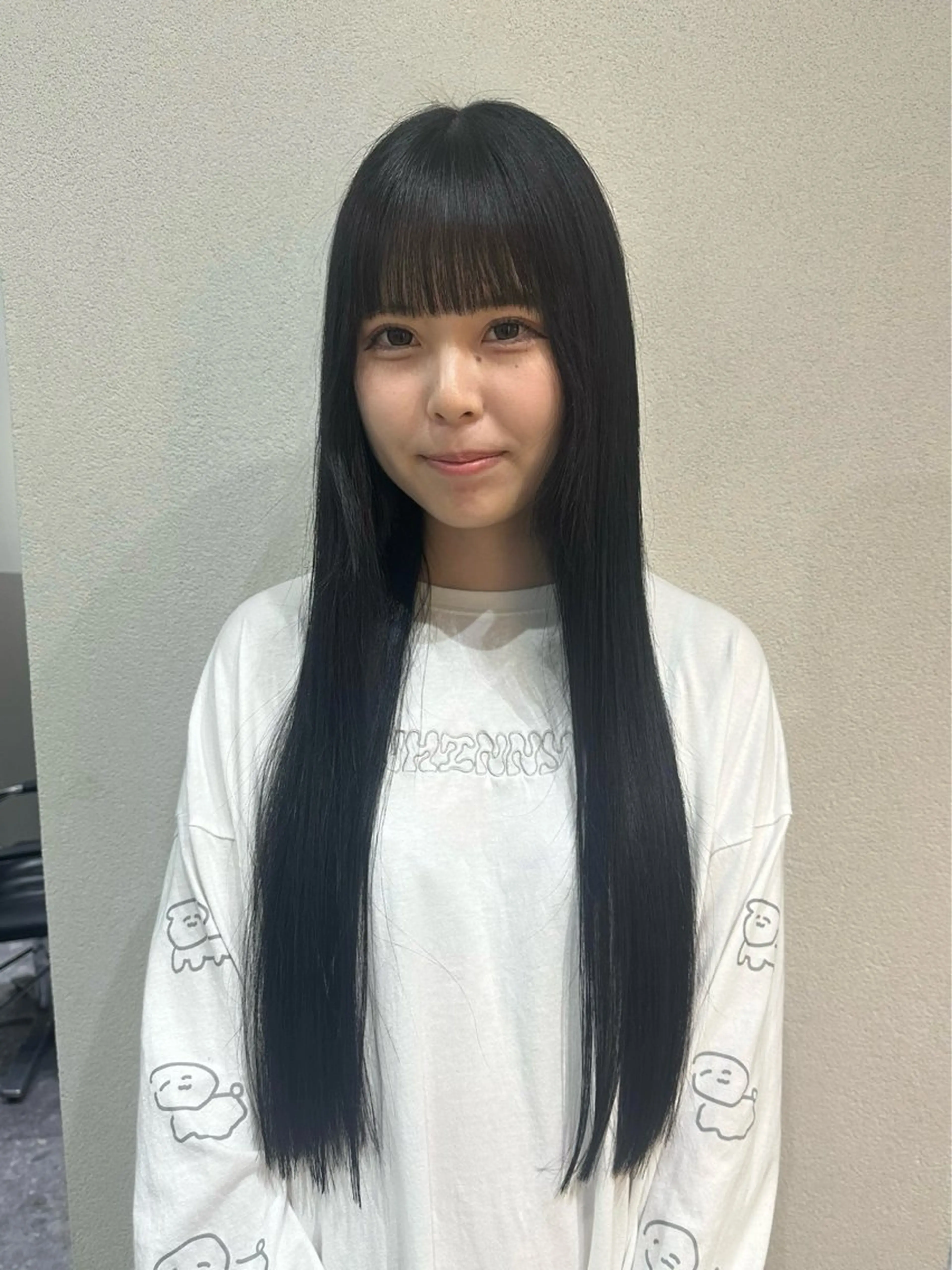 ロング カラー カット ヘアカラー トリートメント 🪞個室サロン/韓国 艶髪/keito🪞のヘアスタイル