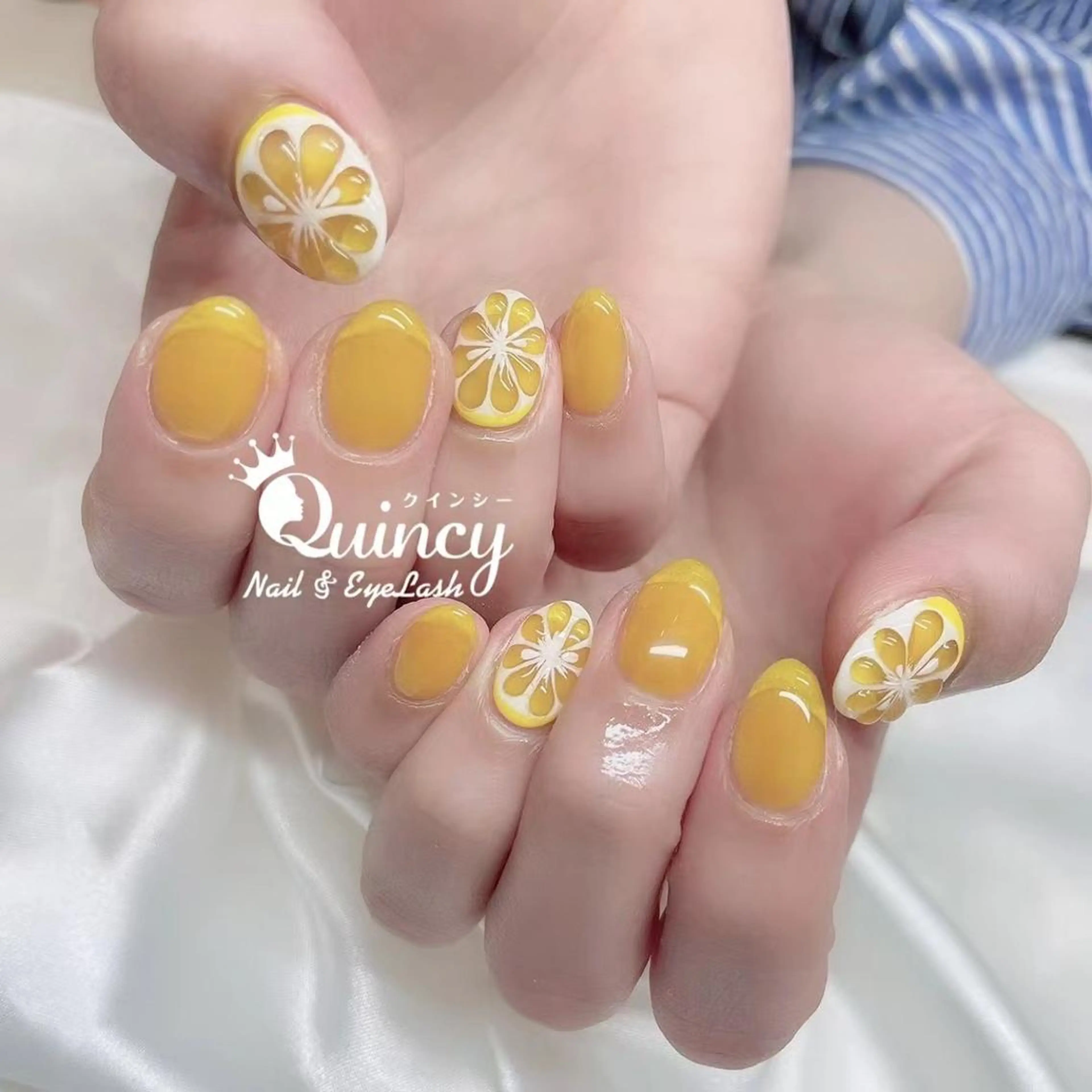 ネイル Quincy ネイル&アイラッシュのマツエク・マツパデザイン