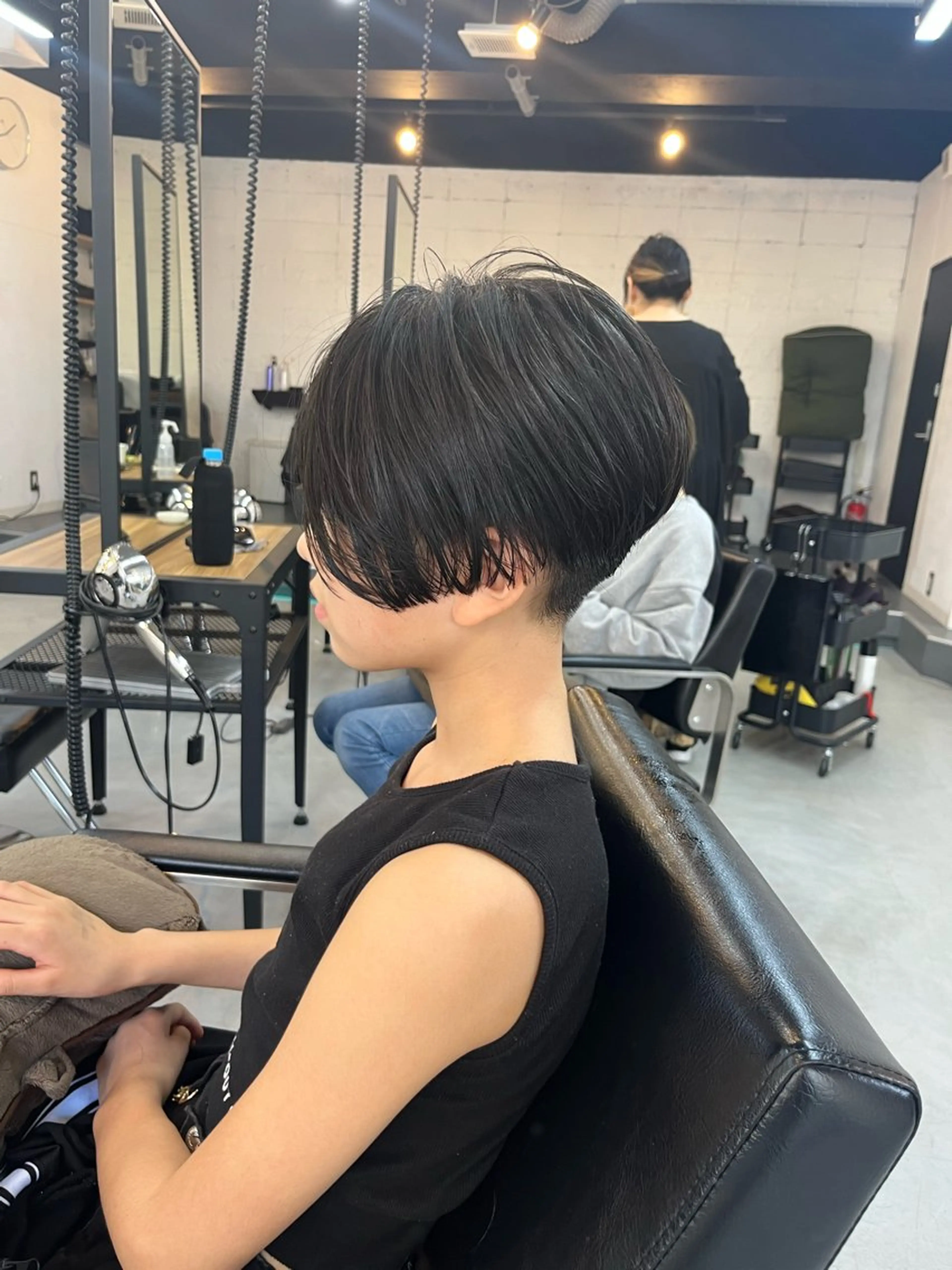 ショート sai x所属・奥秋 理紗　sai xのヘアスタイル